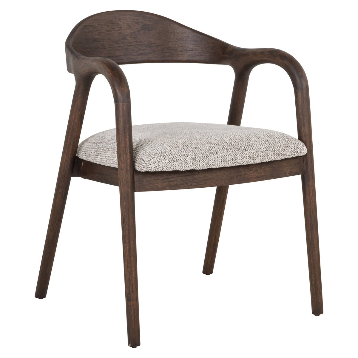 Richmond Interiors Esszimmerstuhl Mihara mocca fancy fire retardant Richmond Interiors
