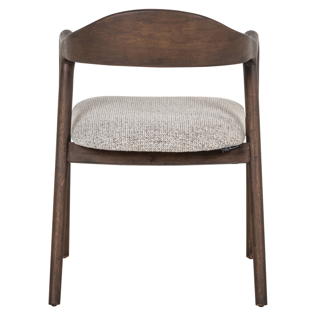 Richmond Interiors Esszimmerstuhl Mihara mocca fancy fire retardant Richmond Interiors