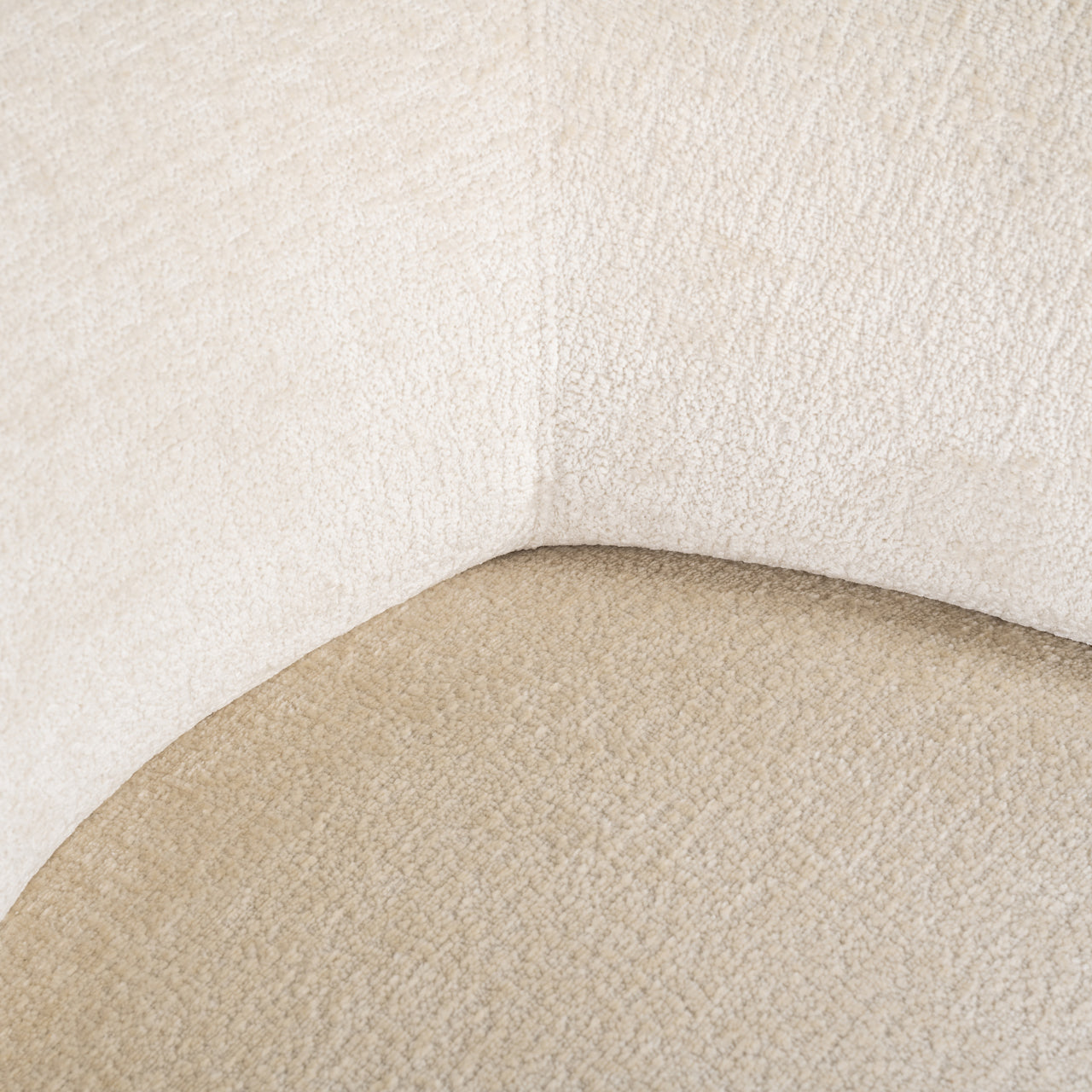 Richmond Interiors Lounge Stuhl Montana white chenille Lounge Stuhl Richmond Interiors