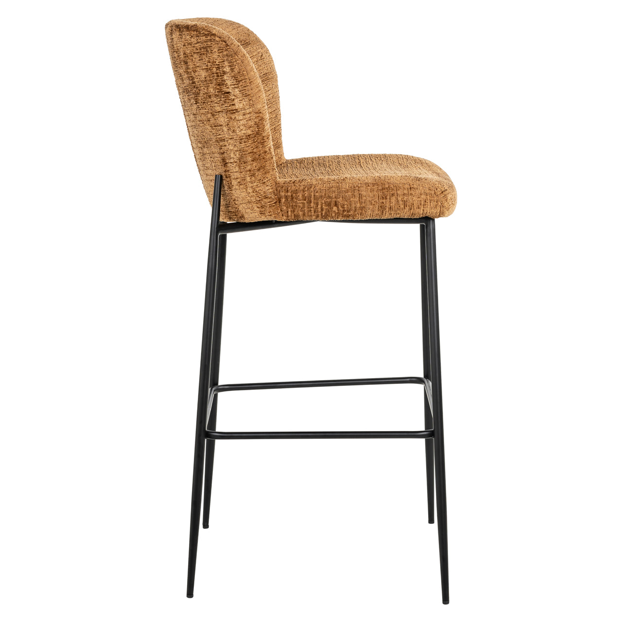Richmond Interiors Barhocker Darby cognac fusion