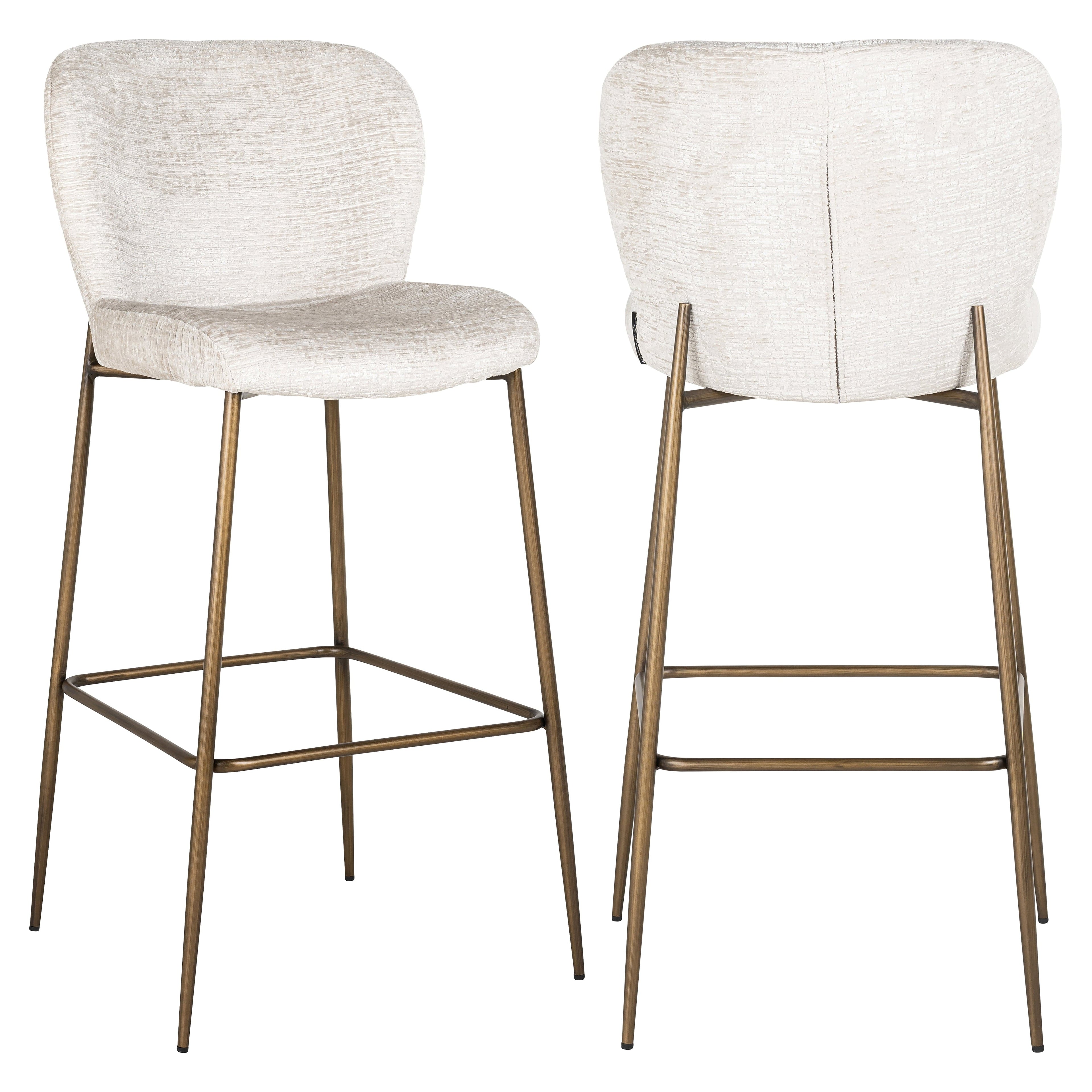 Richmond Interiors - Barstuhl Darby cream fusion 105,0cm HOMKA living