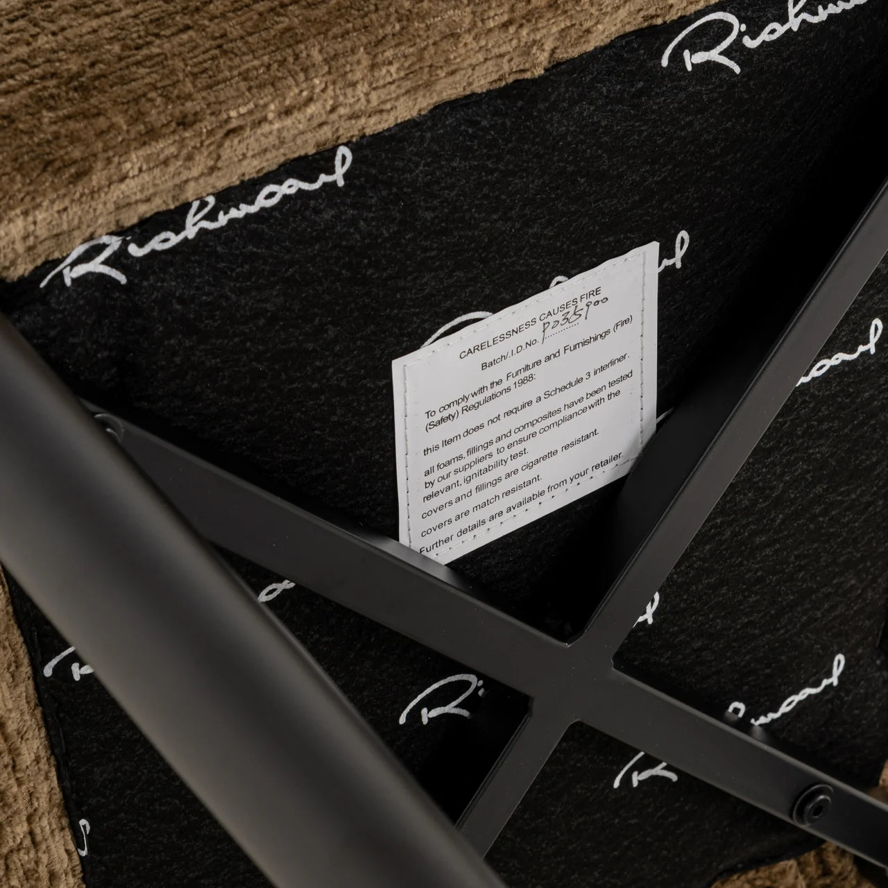 Richmond Interiors Barhocker Taylor brandy fusion fire retardant Barhocker Richmond Interiors