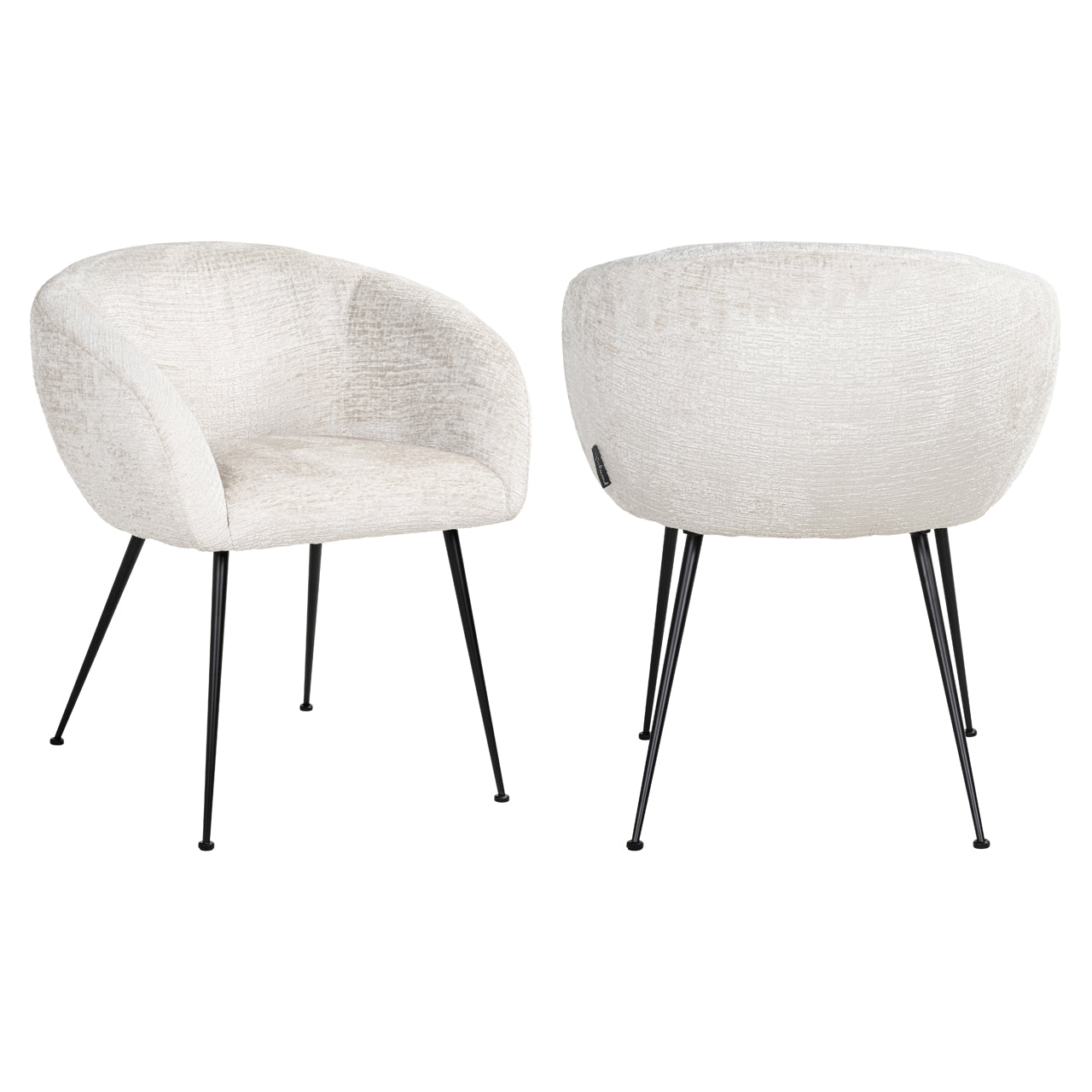 Richmond Interiors dining chair Ruby cream fusion