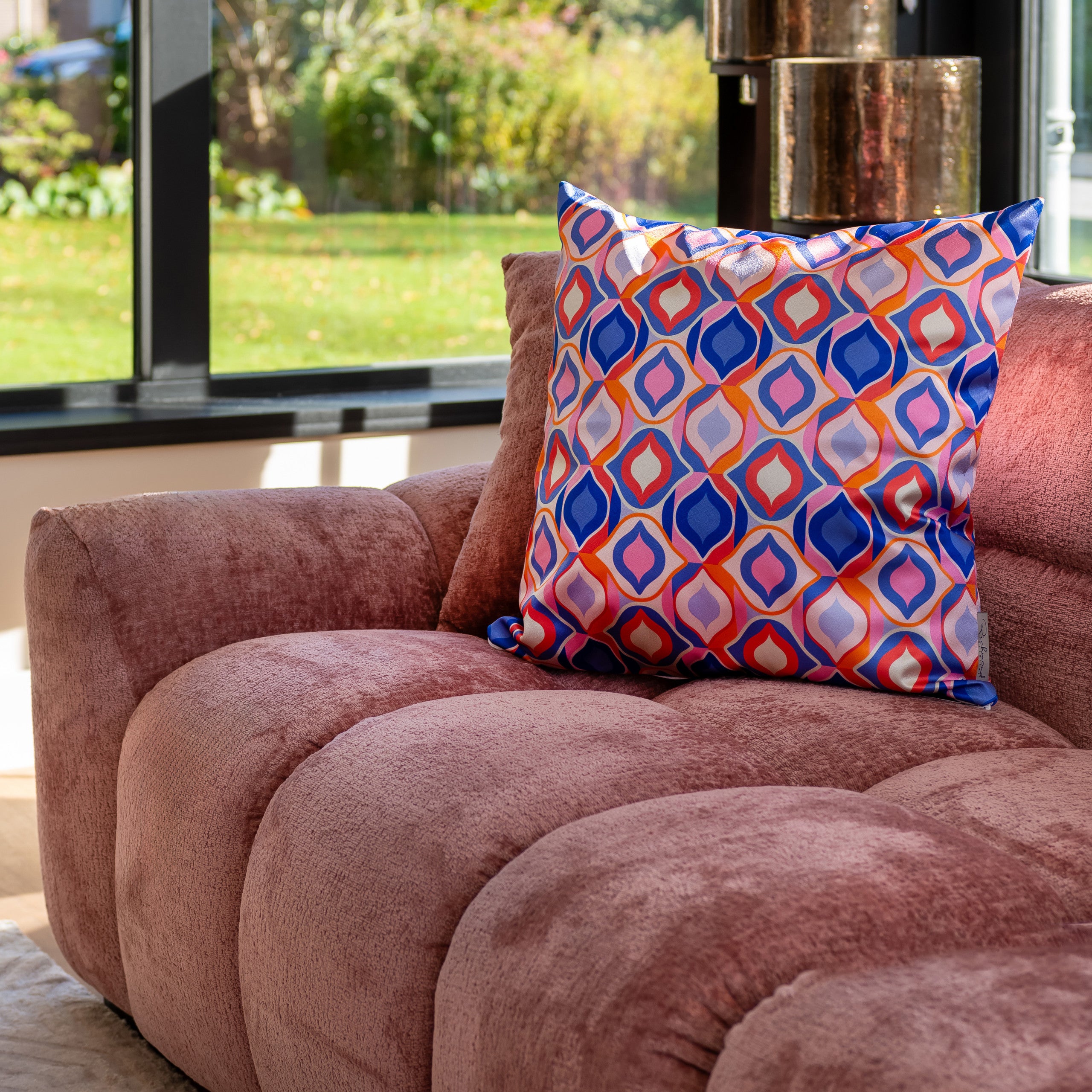Richmond Interiors Sofa Charelle rose chenille Sofa Richmond Interiors