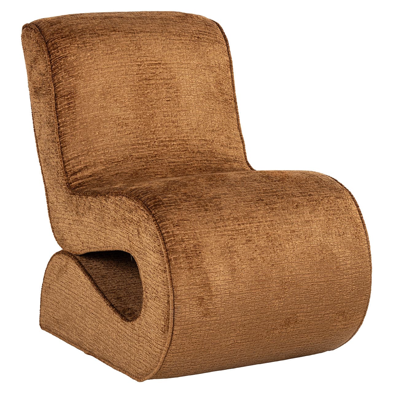 Richmond Interiors Sessel Frankie cognac fusion (Fusion cognac 28) Polstersessel Richmond Interiors