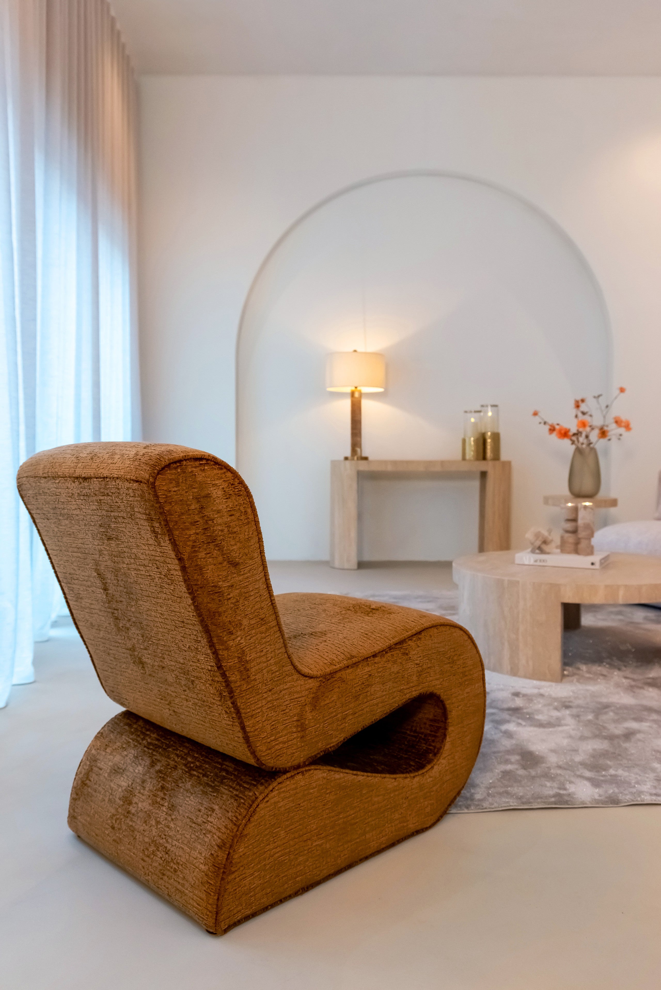 Richmond Interiors Lounge Stuhl Frankie cognac fusion Lounge Stuhl Richmond Interiors