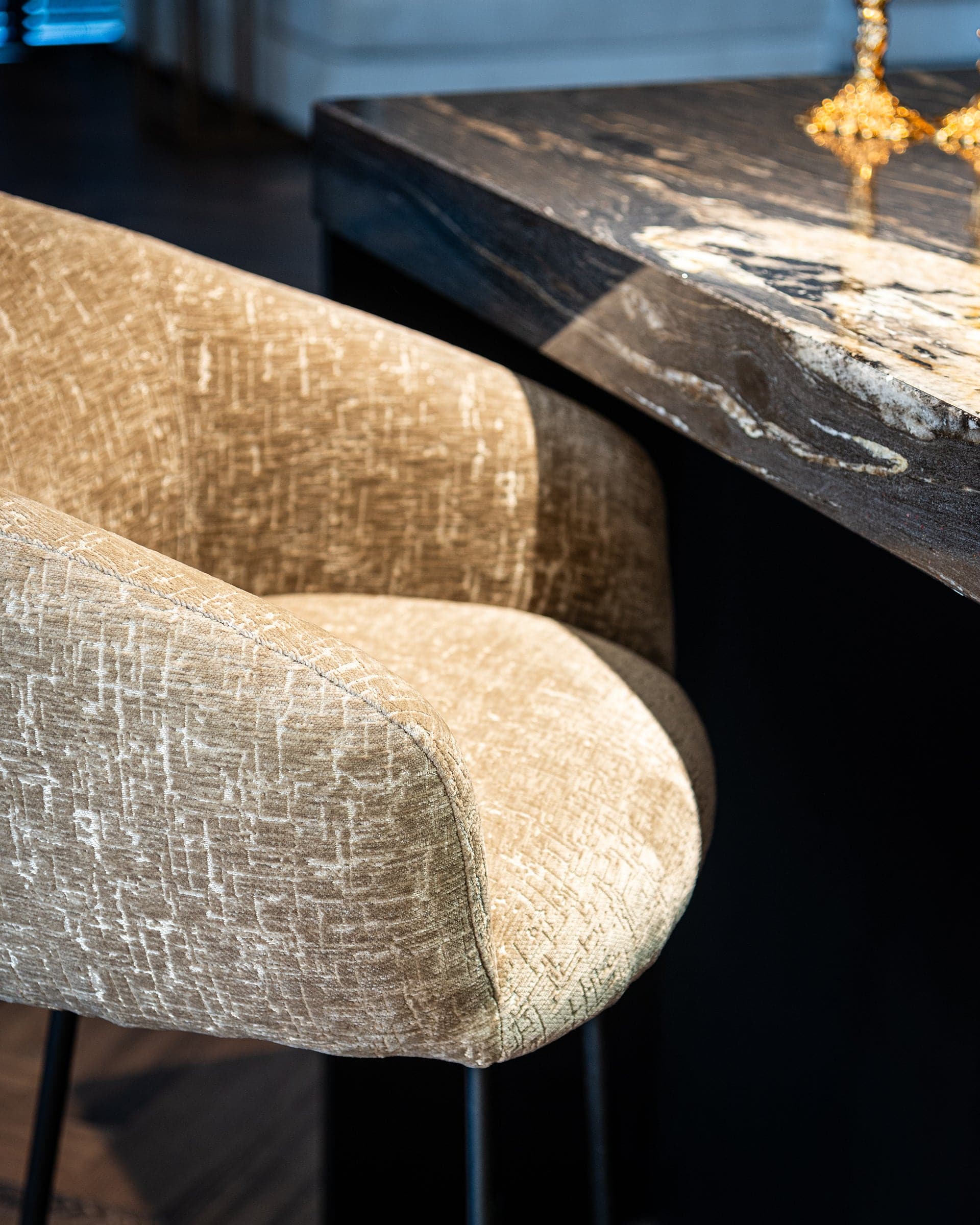 Richmond Interiors Barstuhl Avanti shitake island (Shitake Island 124) Barstuhl Richmond Interiors