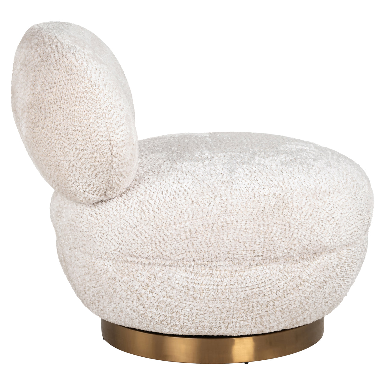 Richmond Interiors Lounge Stuhl Jace lovely cream swivel Lounge Stuhl Richmond Interiors
