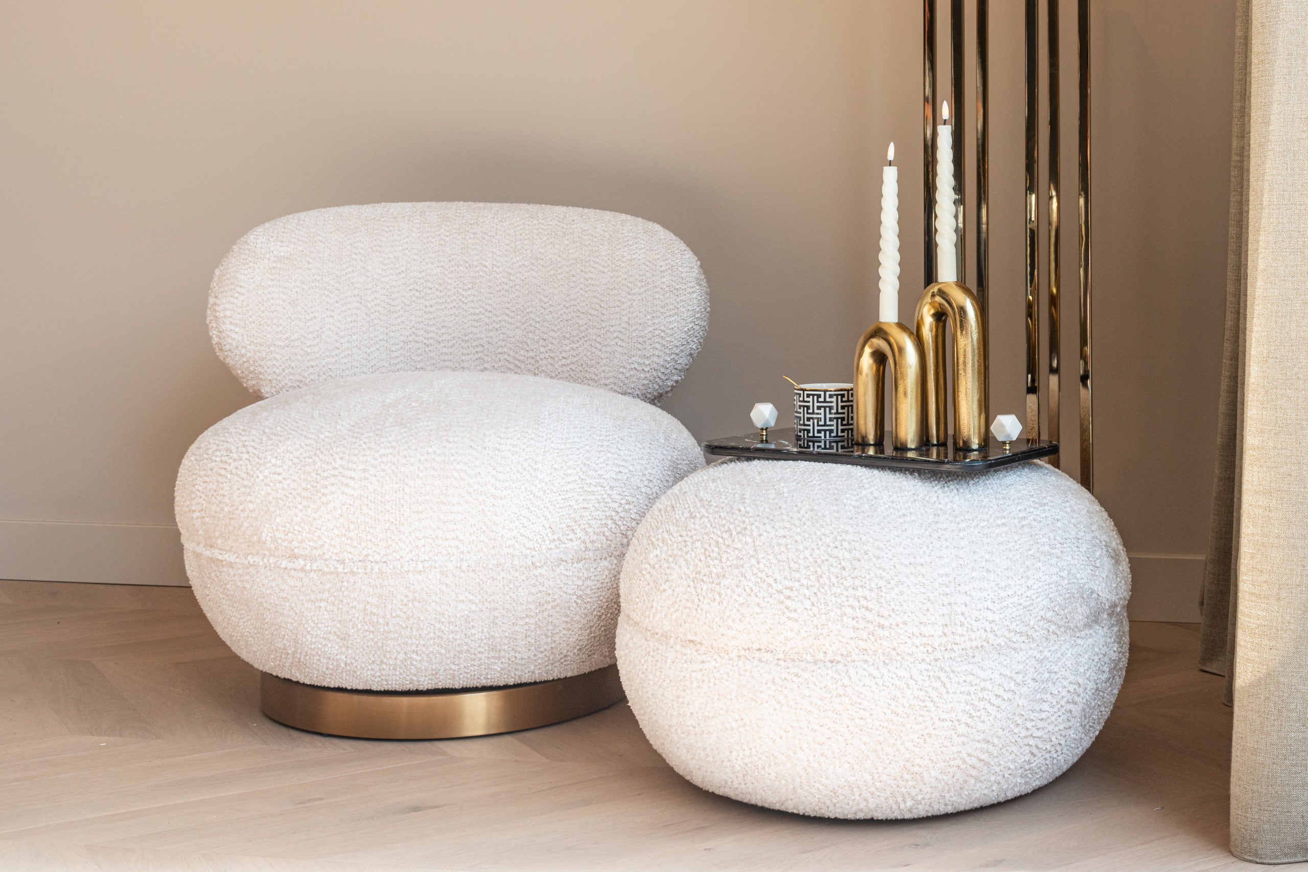 Richmond Interiors Tablett Yaya black