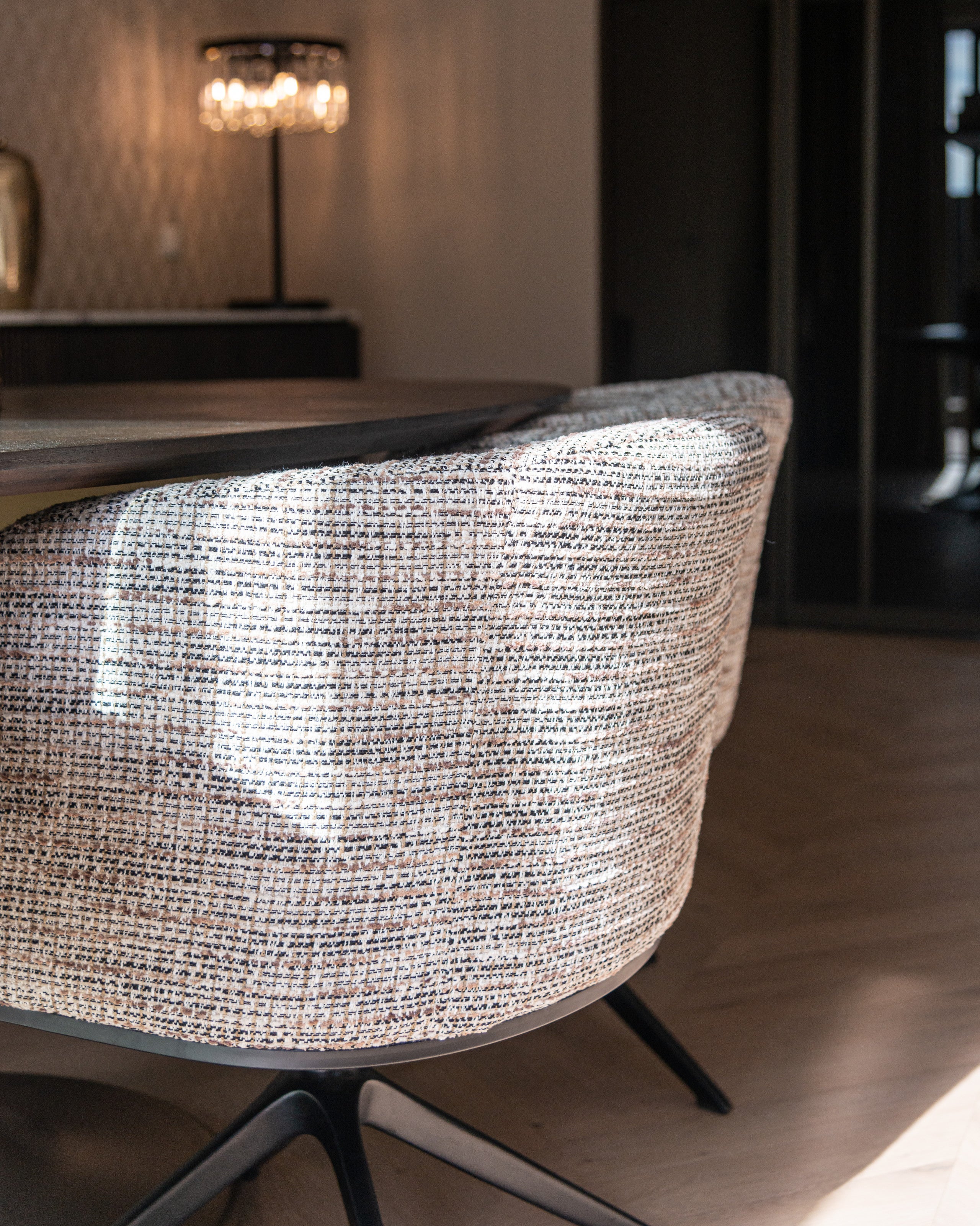 Richmond Interiors Esszimmerstuhl Cheyenne trendy nature swivel Esszimmerstuhl Richmond Interiors