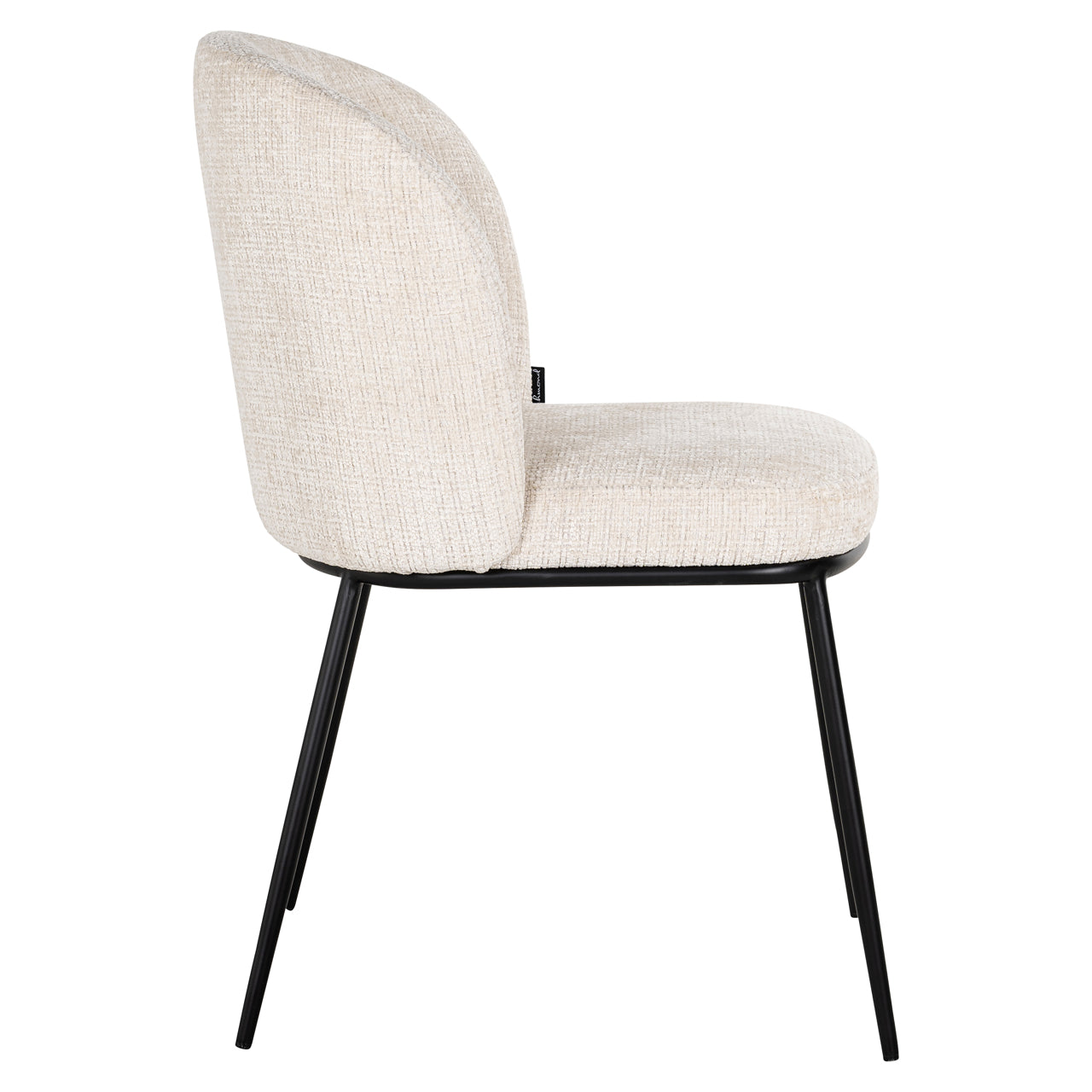 Richmond Interiors Esszimmerstuhl Elvi niagara beige fire retardant (Set of 2) Esszimmerstuhl Richmond Interiors