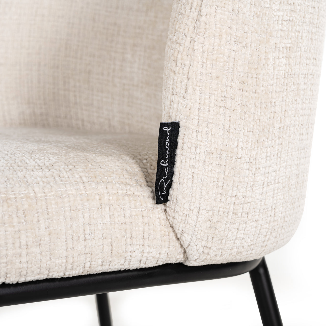Richmond Interiors Esszimmerstuhl Elvi niagara beige fire retardant (Set of 2) Esszimmerstuhl Richmond Interiors