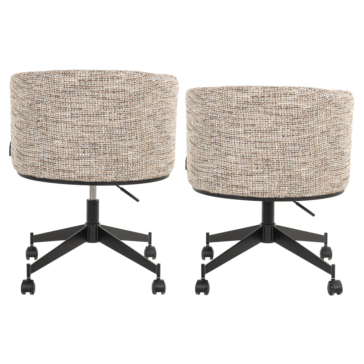 Richmond Interiors Esszimmerstuhl Rochenne trendy nature swivel on wheels Esszimmerstuhl Richmond Interiors