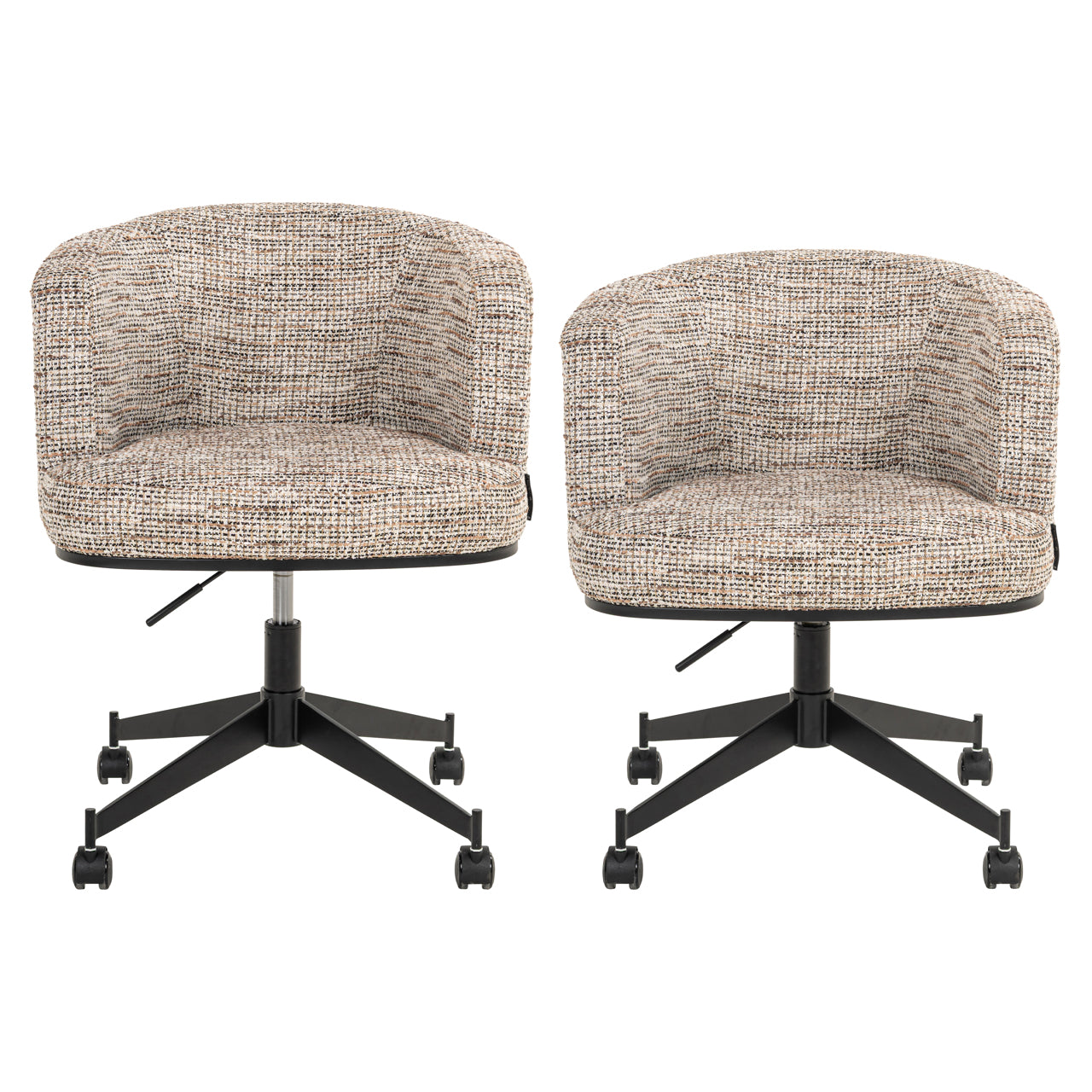 Richmond Interiors Esszimmerstuhl Rochenne trendy nature swivel on wheels Esszimmerstuhl Richmond Interiors