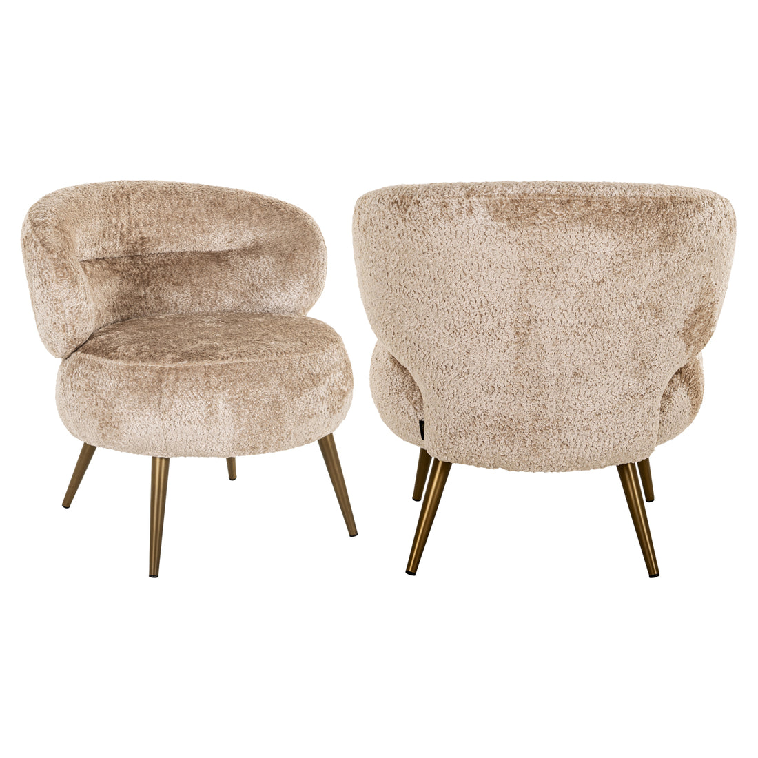 Richmond Interiors Lounge Stuhl Sabor sheep natural