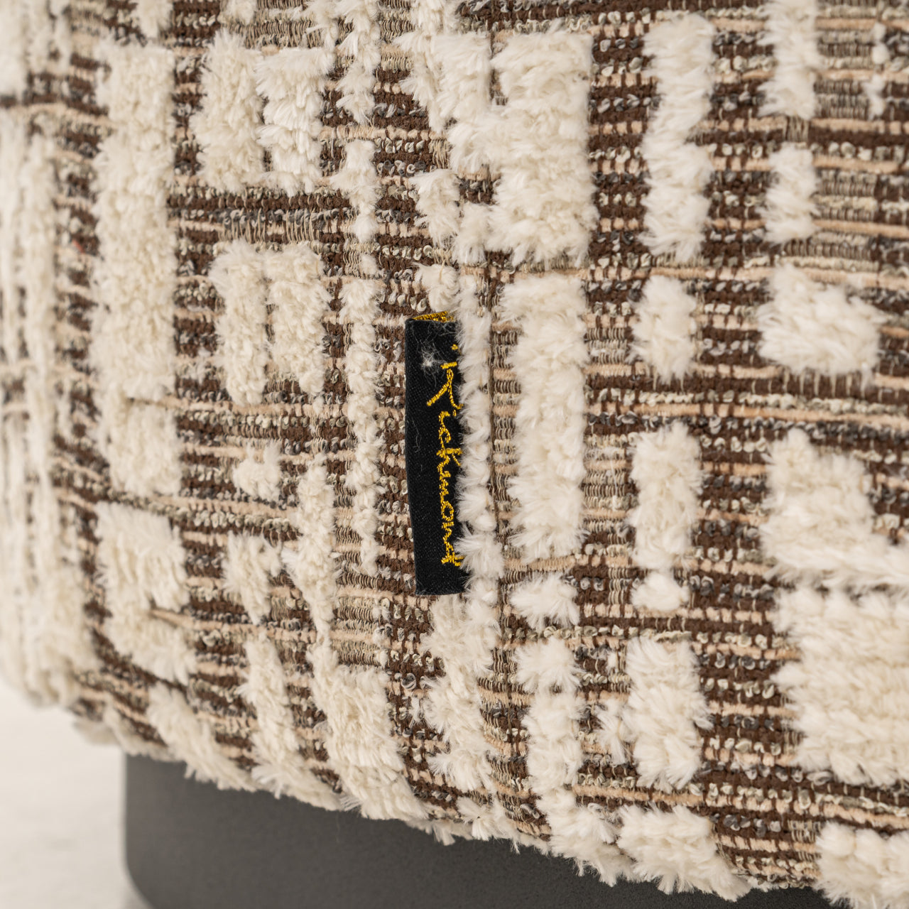 Richmond Interiors Hocker & Fußbank Lexie cream 70Ø Hocker & Fußbank Richmond Interiors