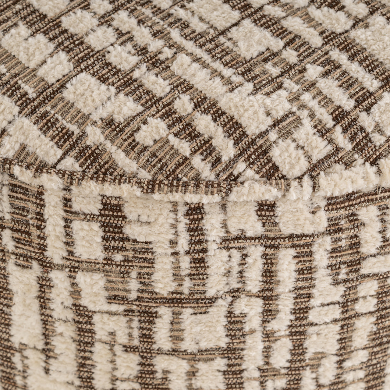 Richmond Interiors Hocker & Fußbank Lexie cream 70Ø Hocker & Fußbank Richmond Interiors