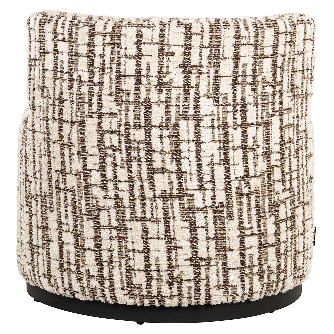 Richmond Interiors Stuhl Franny – Dalia Cream Pouf rund Richmond Interiors