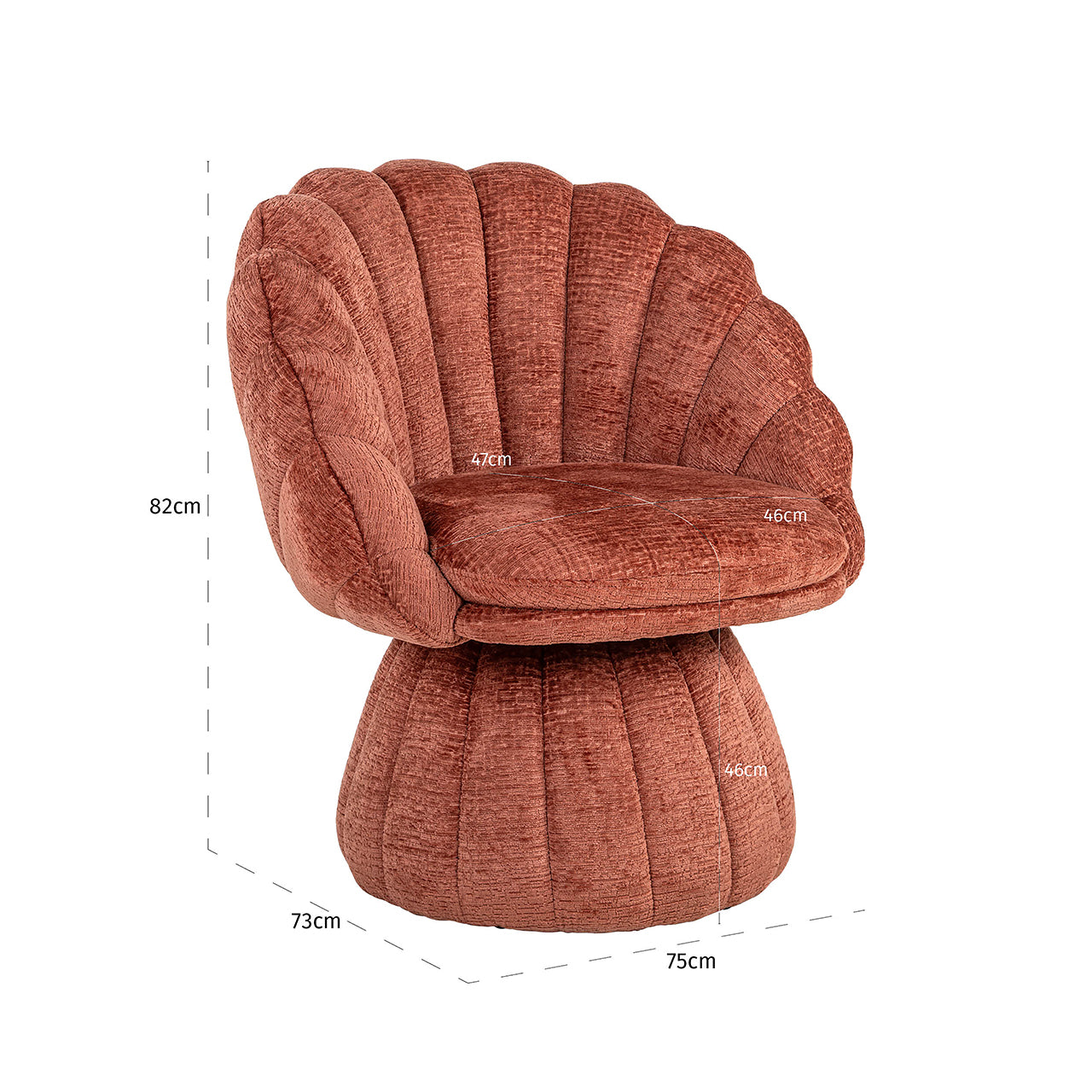 Richmond Interiors Sessel Blossom blush fusion (Fusion 92 Blush) Polstersessel Richmond Interiors