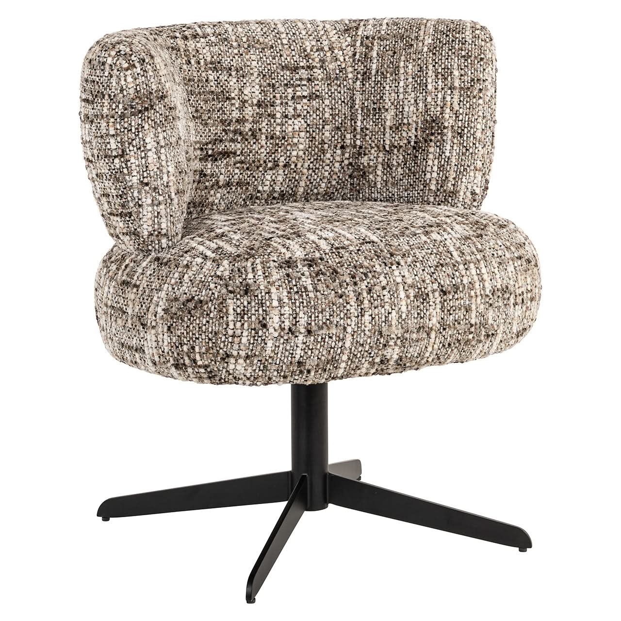 Richmond Interiors Drehsessel Alexis brown omara (Brown omara) Drehsessel Richmond Interiors