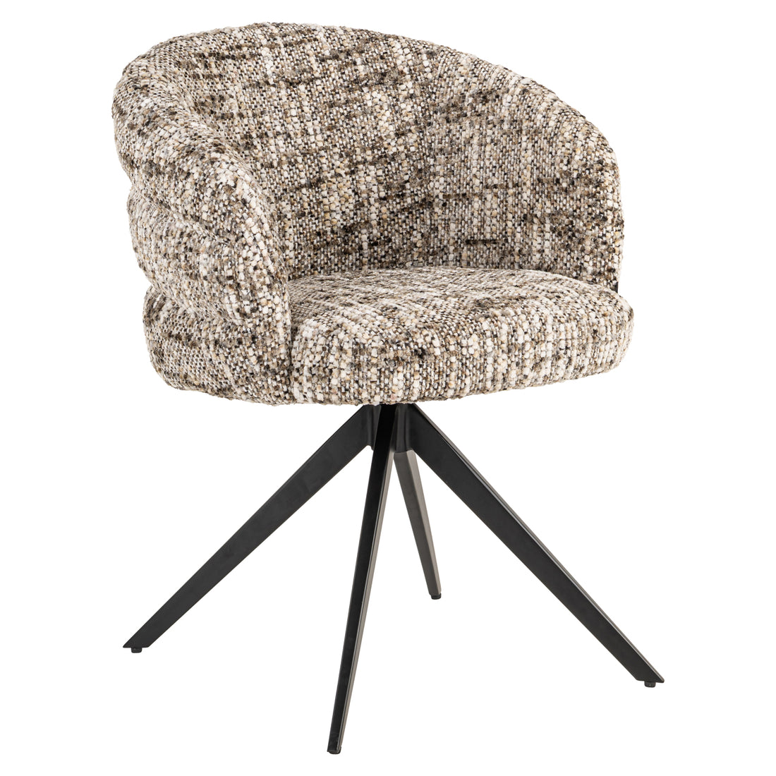 Richmond Interiors Esszimmerstuhl Serenity brown omara swivel fire retardant Esszimmerstuhl Richmond Interiors