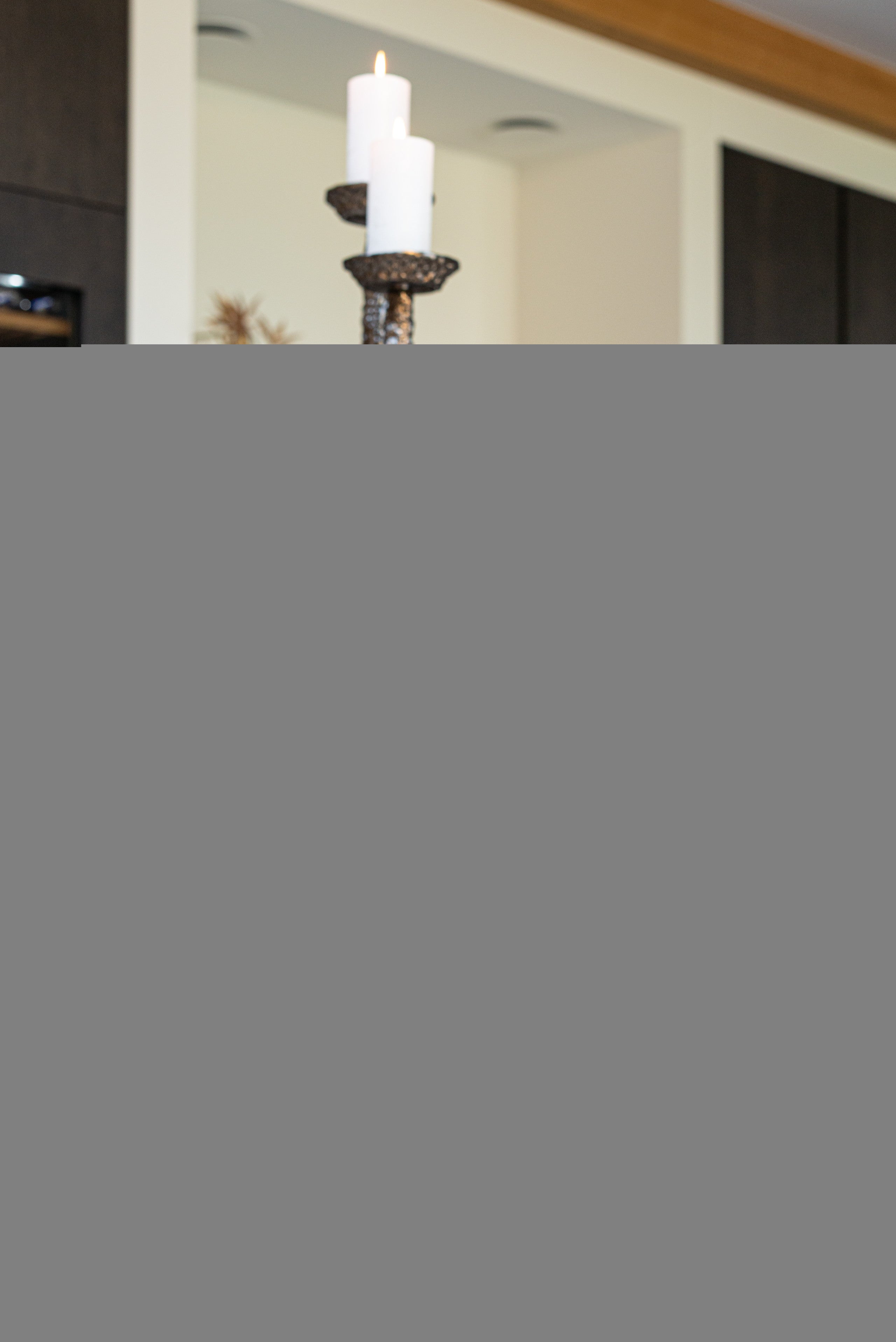 Richmond Interiors Kerzenhalter Moan brushed gold small Kerzenhalter Richmond Interiors