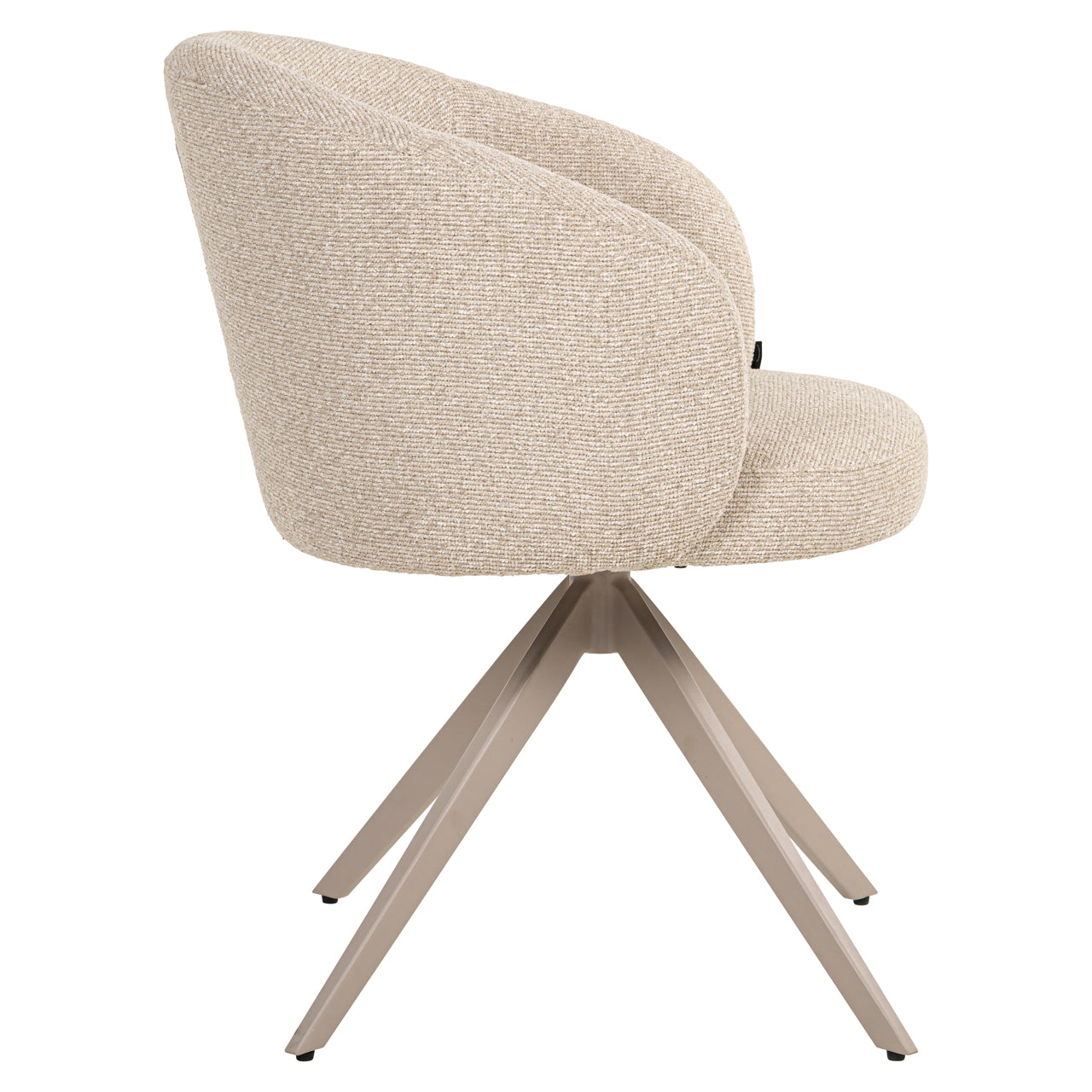 Richmond Interiors Esszimmerstuhl Olivia biscotti swivel Esszimmerstuhl Richmond Interiors