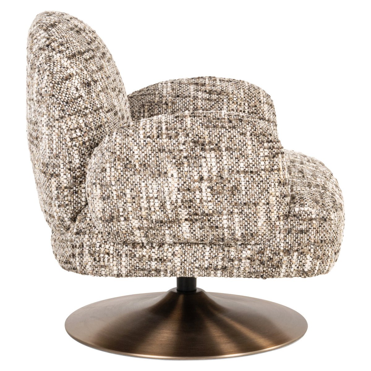 Richmond Interiors Lounge Stuhl Kagney brown omara swivel Richmond Interiors