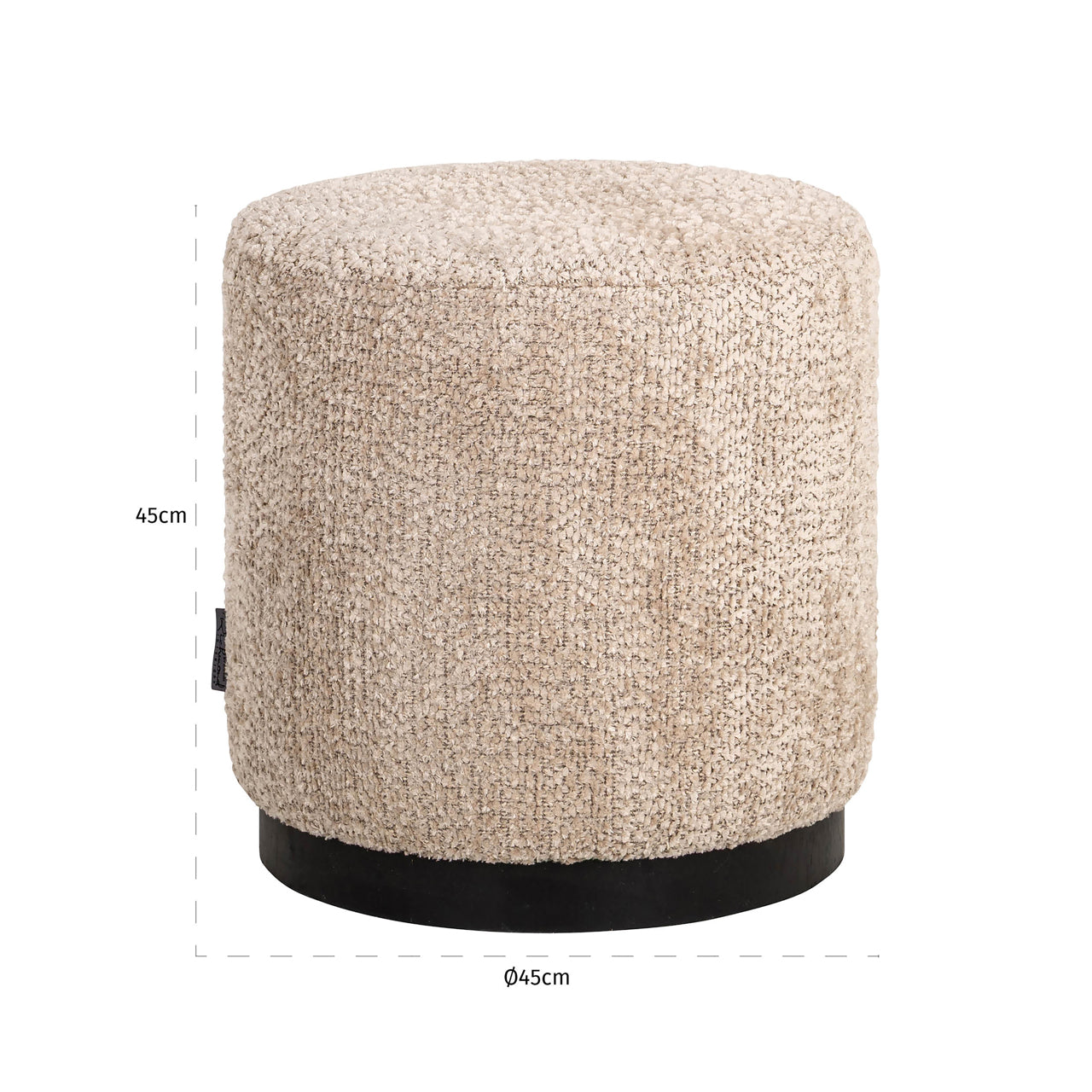 Richmond Interiors Hocker & Fußbank Yoda customized 45Ø Hocker & Fußbank Richmond Interiors