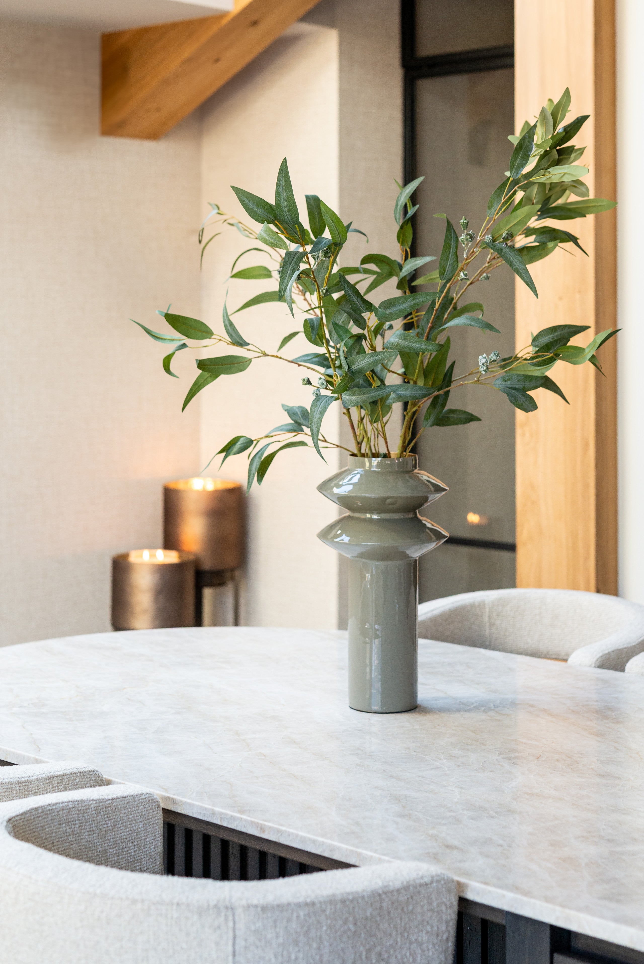 Richmond Interiors Windlicht Mione bronze small