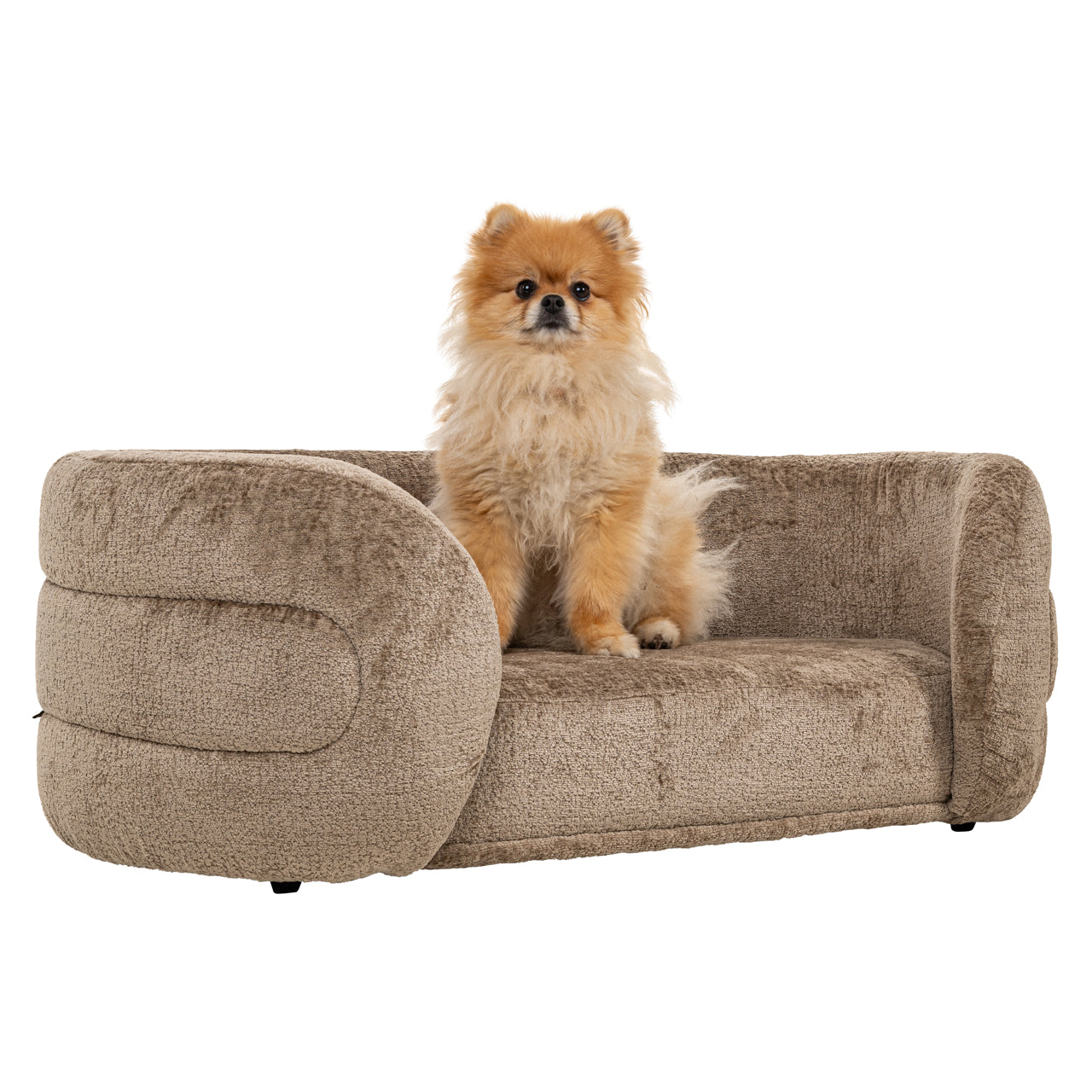 Richmond Interiors Hundebett Bingo taupe chenille Hundebett Richmond Interiors