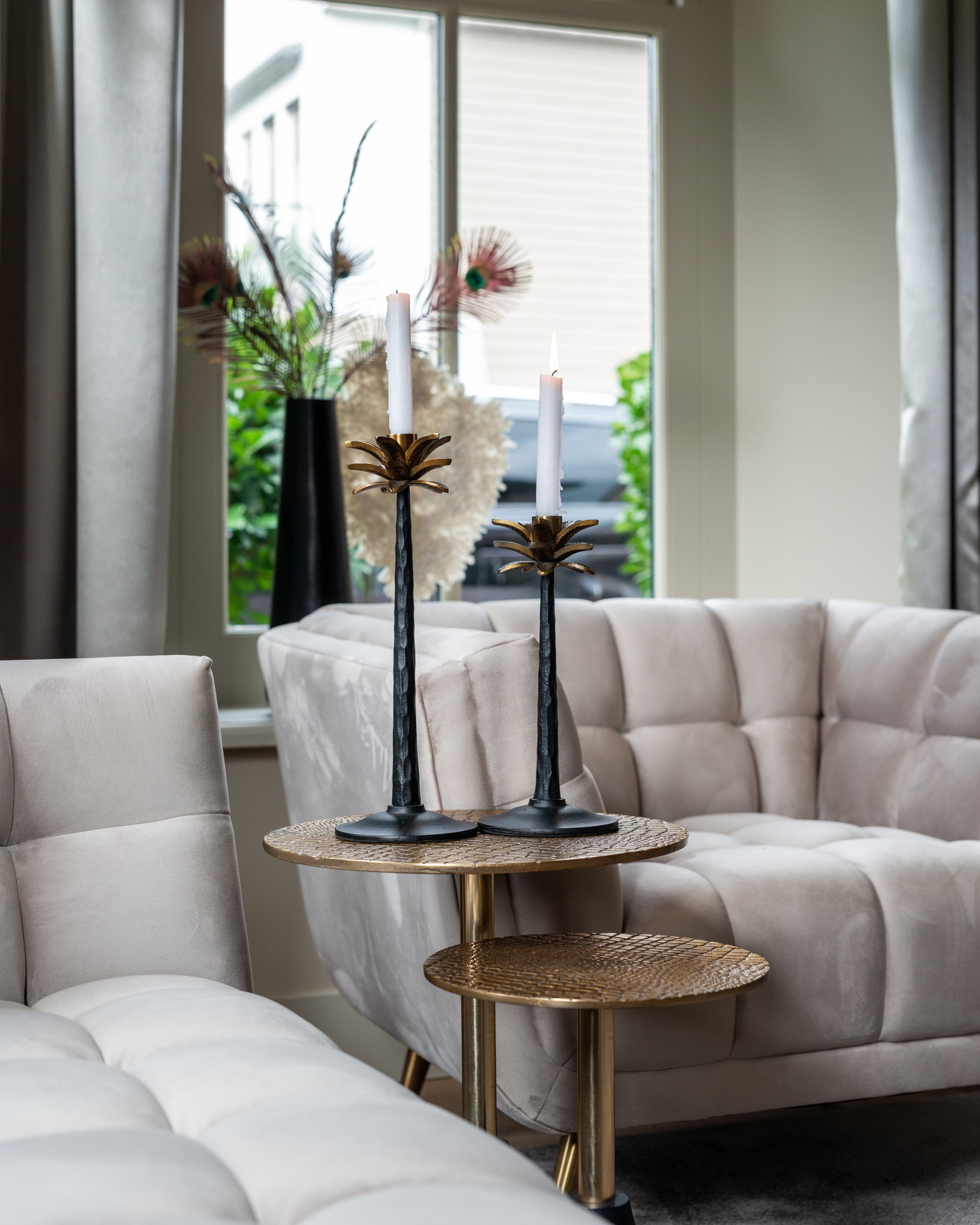 Richmond Interiors Lounge Stuhl Huxley khaki velvet Lounge Stuhl Richmond Interiors