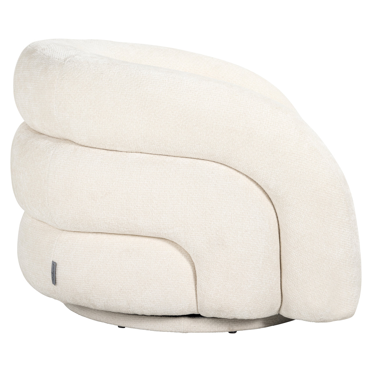 Richmond Interiors Lounge Stuhl Arcus white unicorn swivel Lounge Stuhl Richmond Interiors