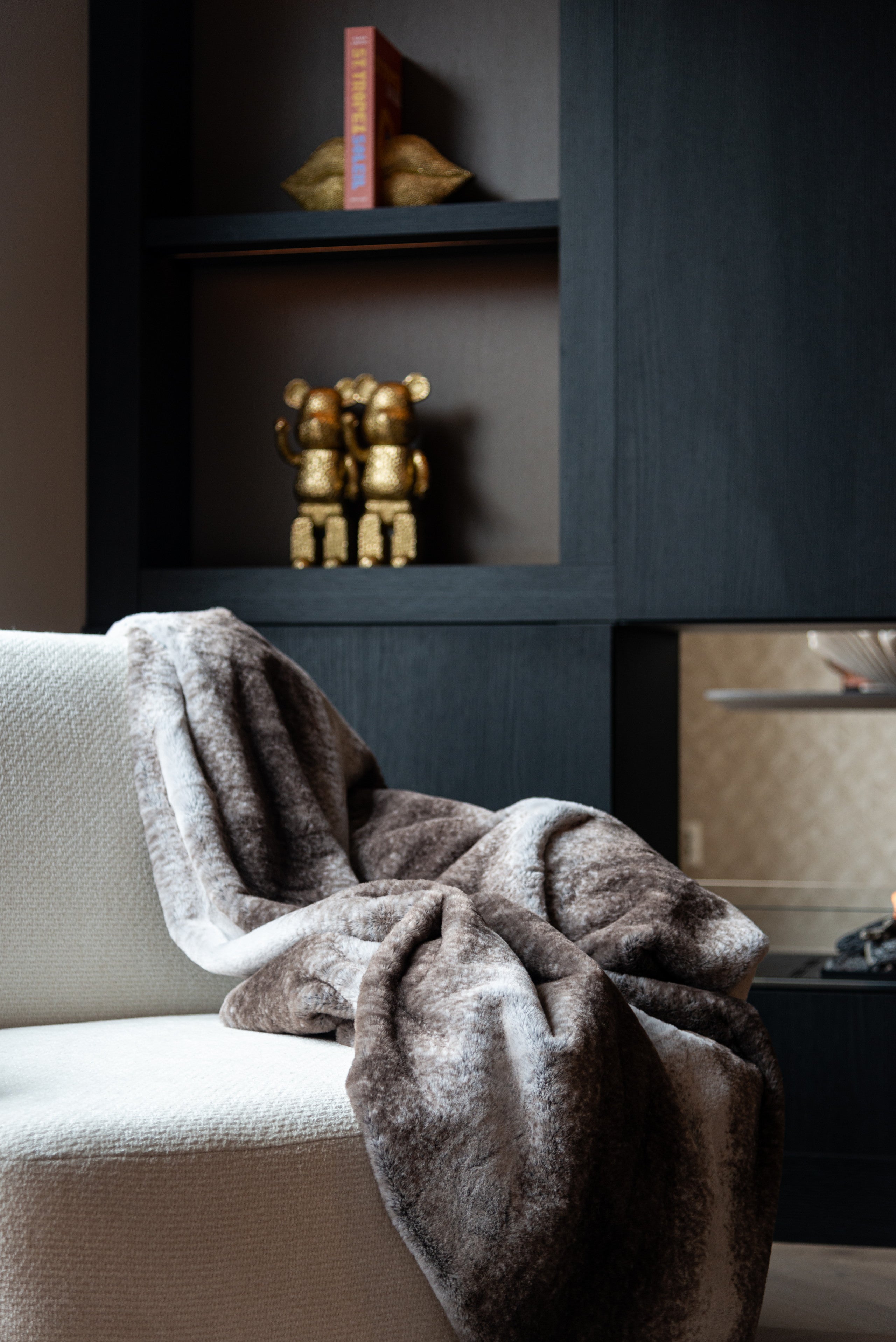 Richmond Interiors Dekoratives Objekt Bear gold standing Dekoratives Objekt Richmond Interiors