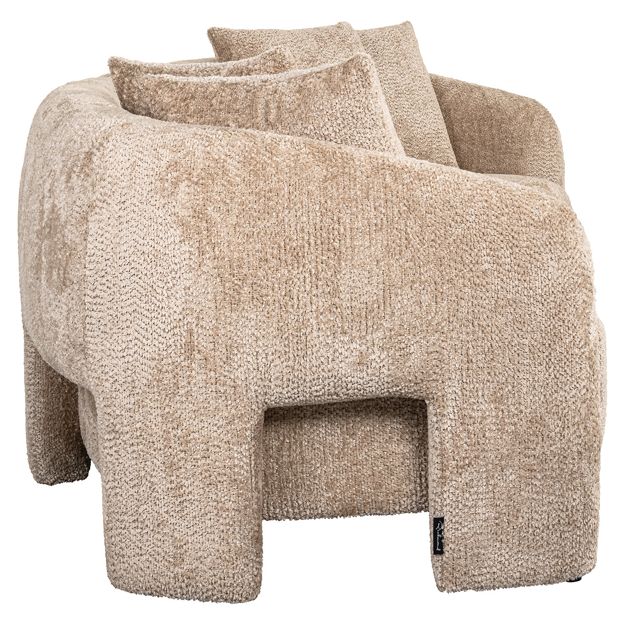 Richmond Interiors Sofa Milania lovely beige (Be Lovely 170 Beige) 3-Sitzer Sofa Richmond Interiors
