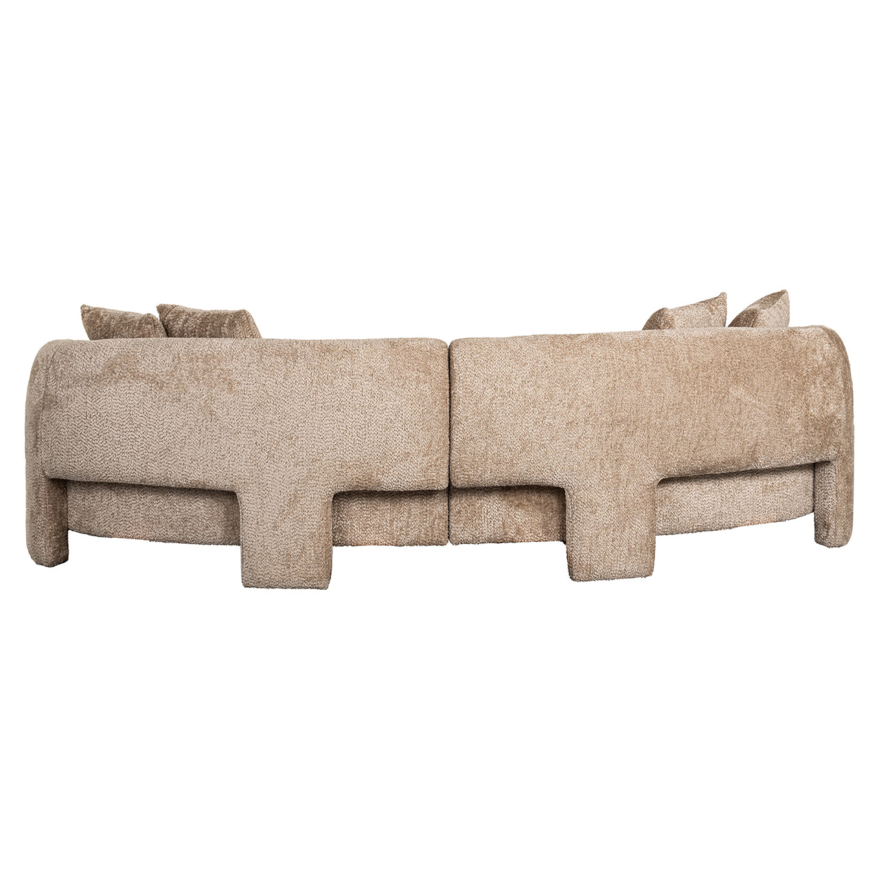 Richmond Interiors Sofa Milania lovely beige (Be Lovely 170 Beige) 3-Sitzer Sofa Richmond Interiors