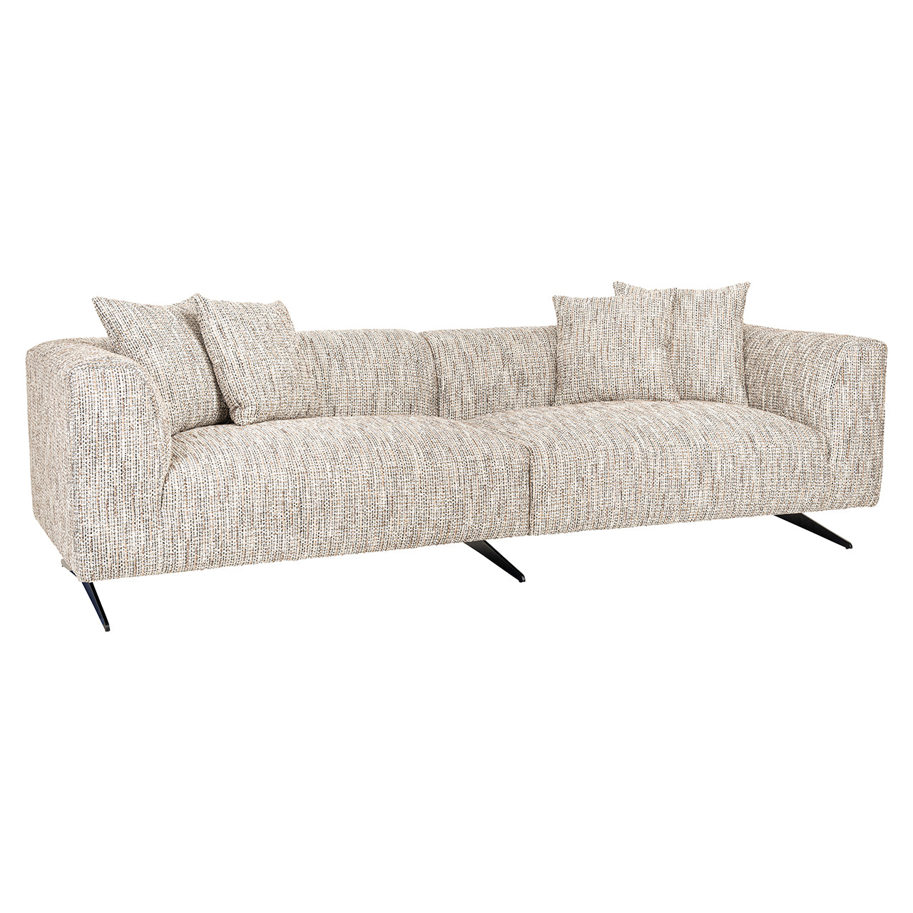 Richmond Interiors Sofa Hoxton 3-Sitzer (Be Trendy 01 Nature) 3-Sitzer Sofa Richmond Interiors