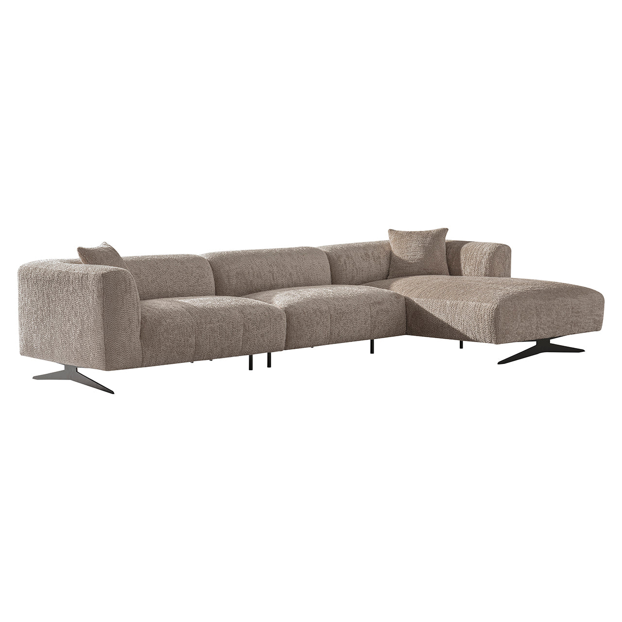 Richmond Interiors Sofa Hoxton 3-Sitzer (Be Lovely 170 Beige) 3-Sitzer Sofa Richmond Interiors