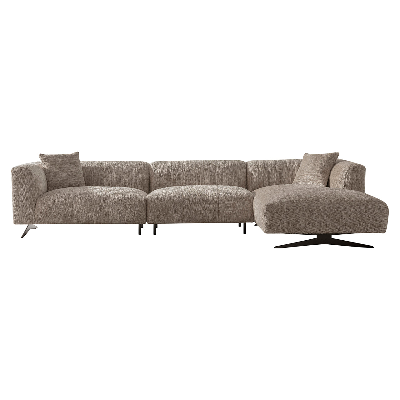 Richmond Interiors Sofa Hoxton 3-Sitzer (Be Lovely 170 Beige) 3-Sitzer Sofa Richmond Interiors