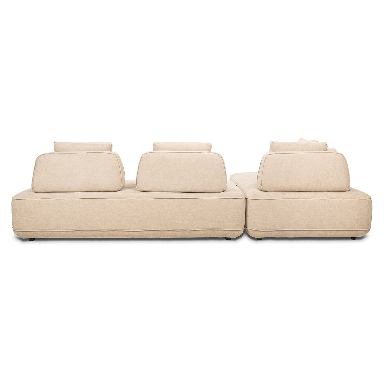 Richmond Interiors Sofa Tudor mit abnehmbarer Rückenlehne sand olympus (Sand olympus) Ecksofa Richmond Interiors