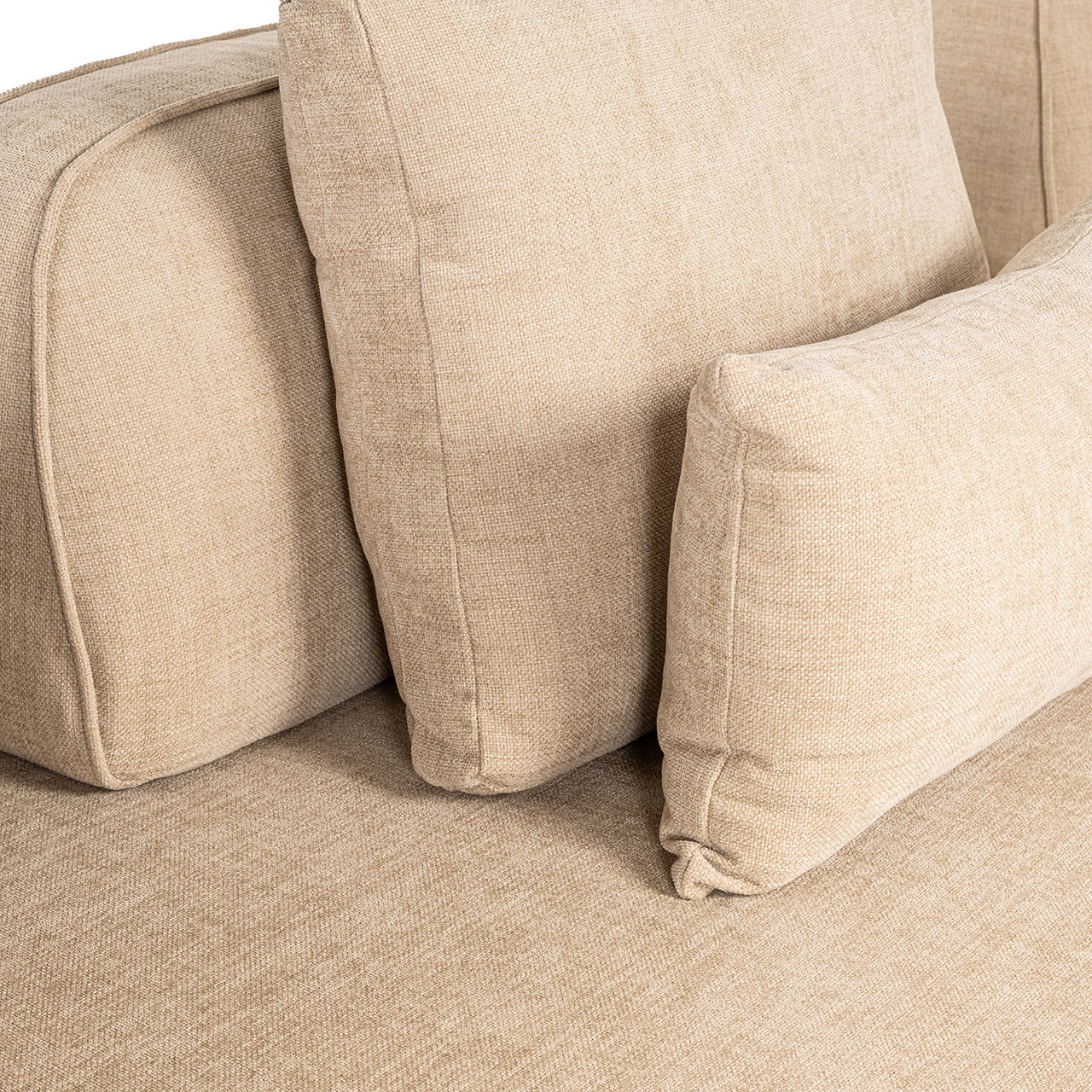 Richmond Interiors Sofa Tudor mit abnehmbarer Rückenlehne sand olympus (Sand olympus) Ecksofa Richmond Interiors