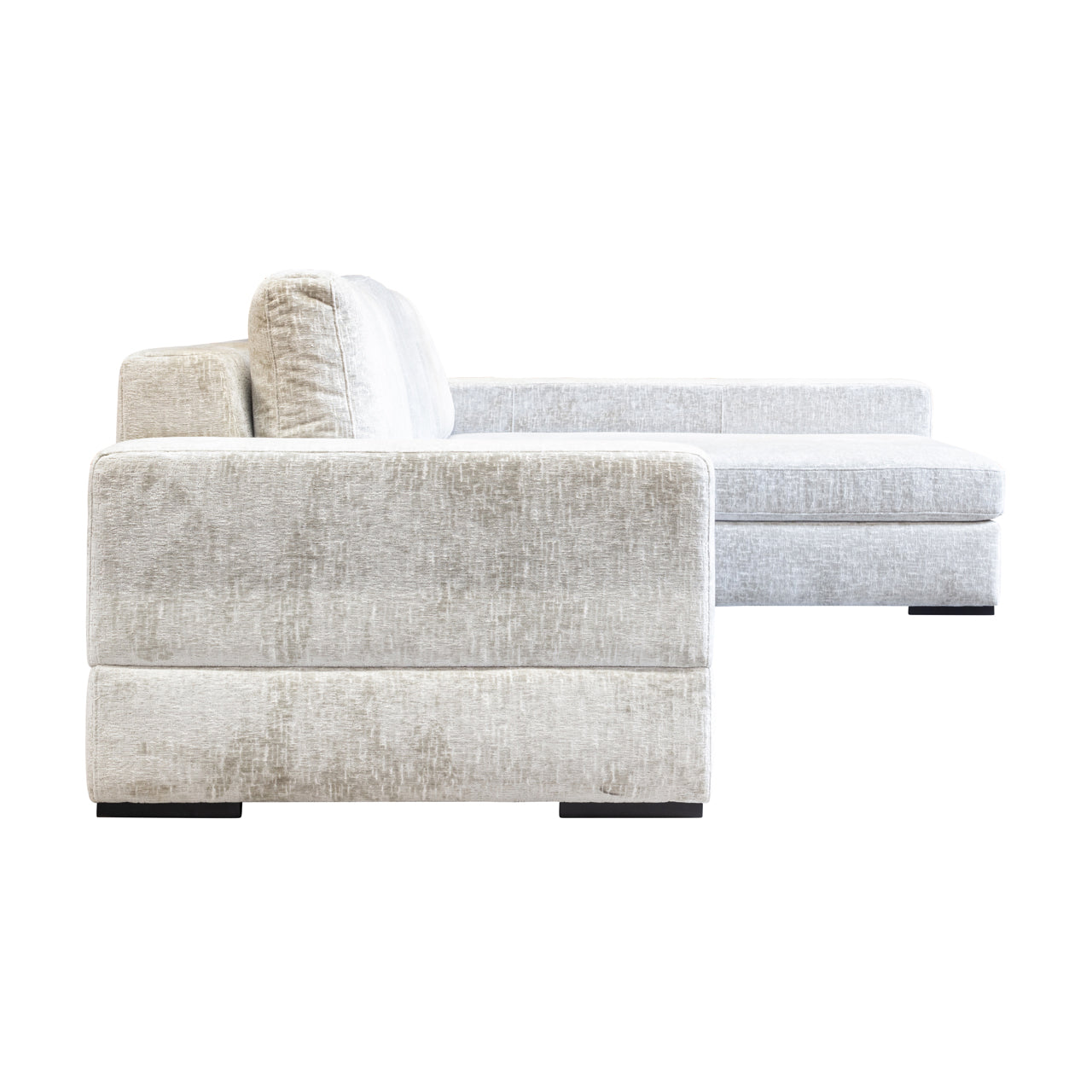 Richmond Interiors Sofa Pasha pearl island 3-seater + lounge right fully upholstered Sofa Richmond Interiors