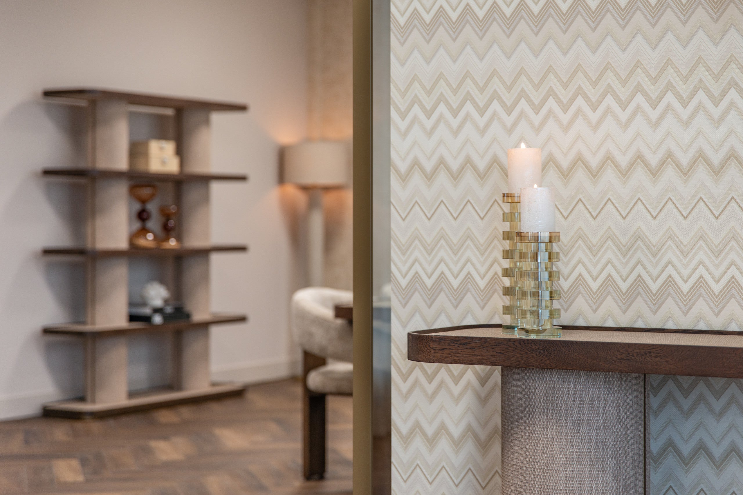 Richmond Interiors Kerzenhalter Cira amber large Kerzenhalter Richmond Interiors