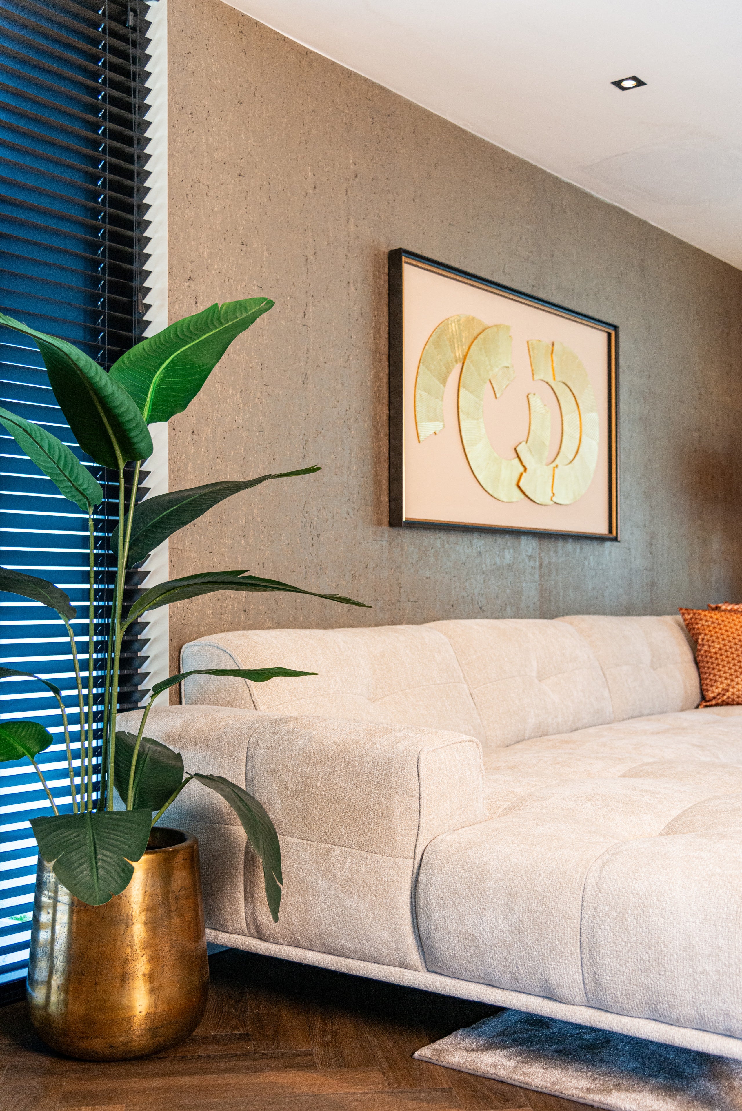 Richmond Interiors Wandkunst Eden black/gold Wandkunst Richmond Interiors