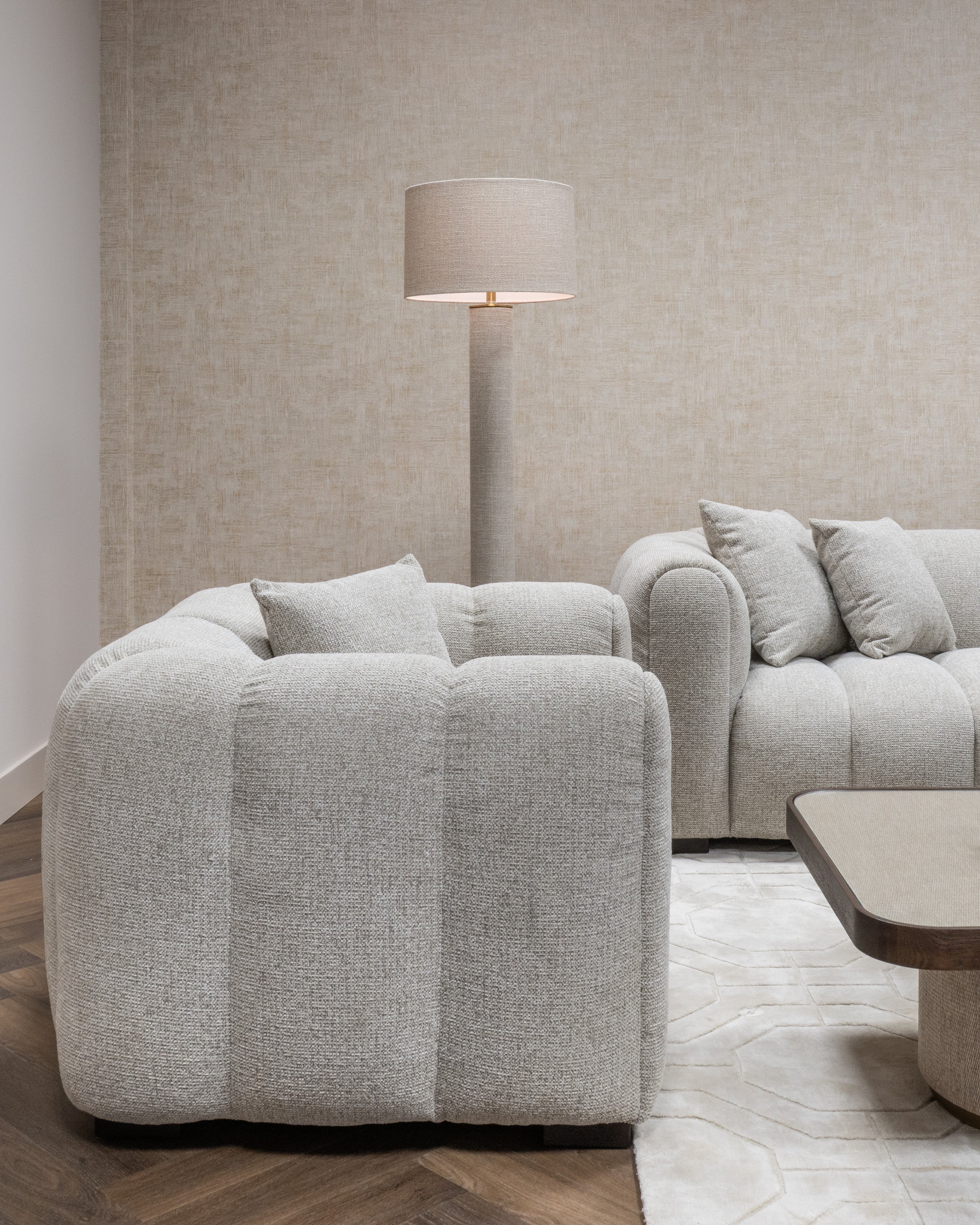 Richmond Interiors Stehlampe Joline beige