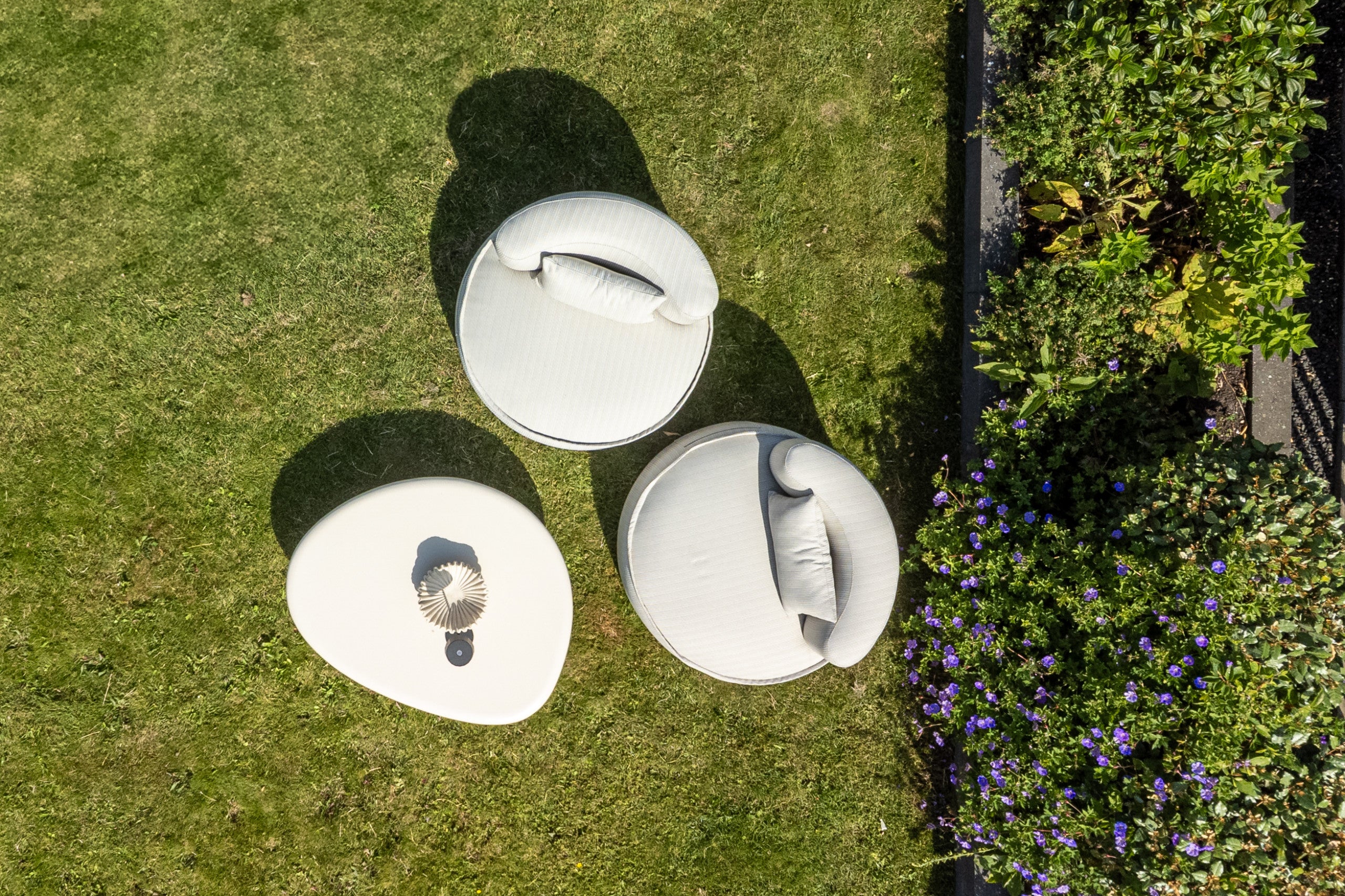 Richmond Interiors Outdoor swivel chair Nammos beige (22080 Beige)