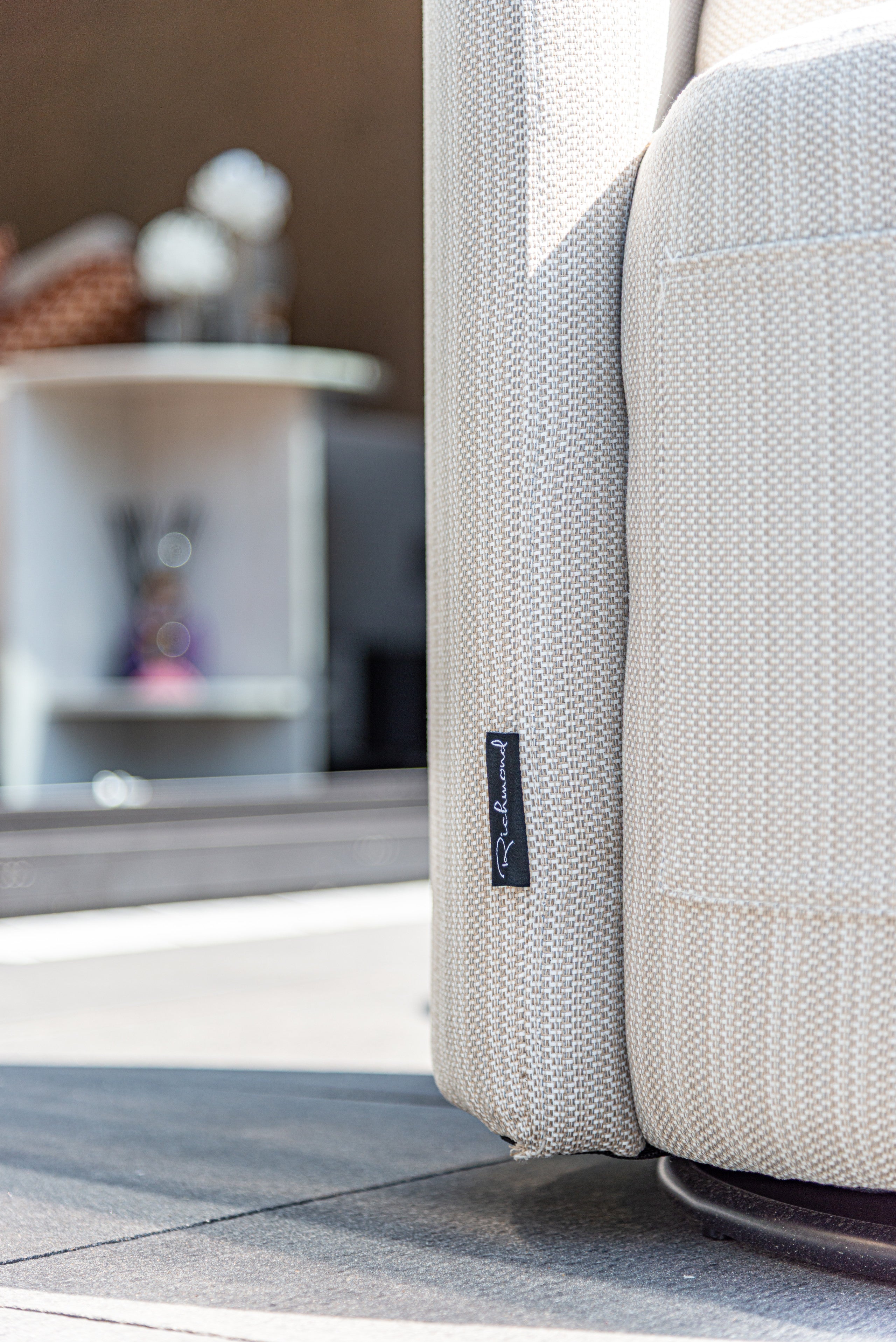 Richmond Interiors Outdoor Stuhl Marlin beige swivel Outdoor Stuhl Richmond Interiors