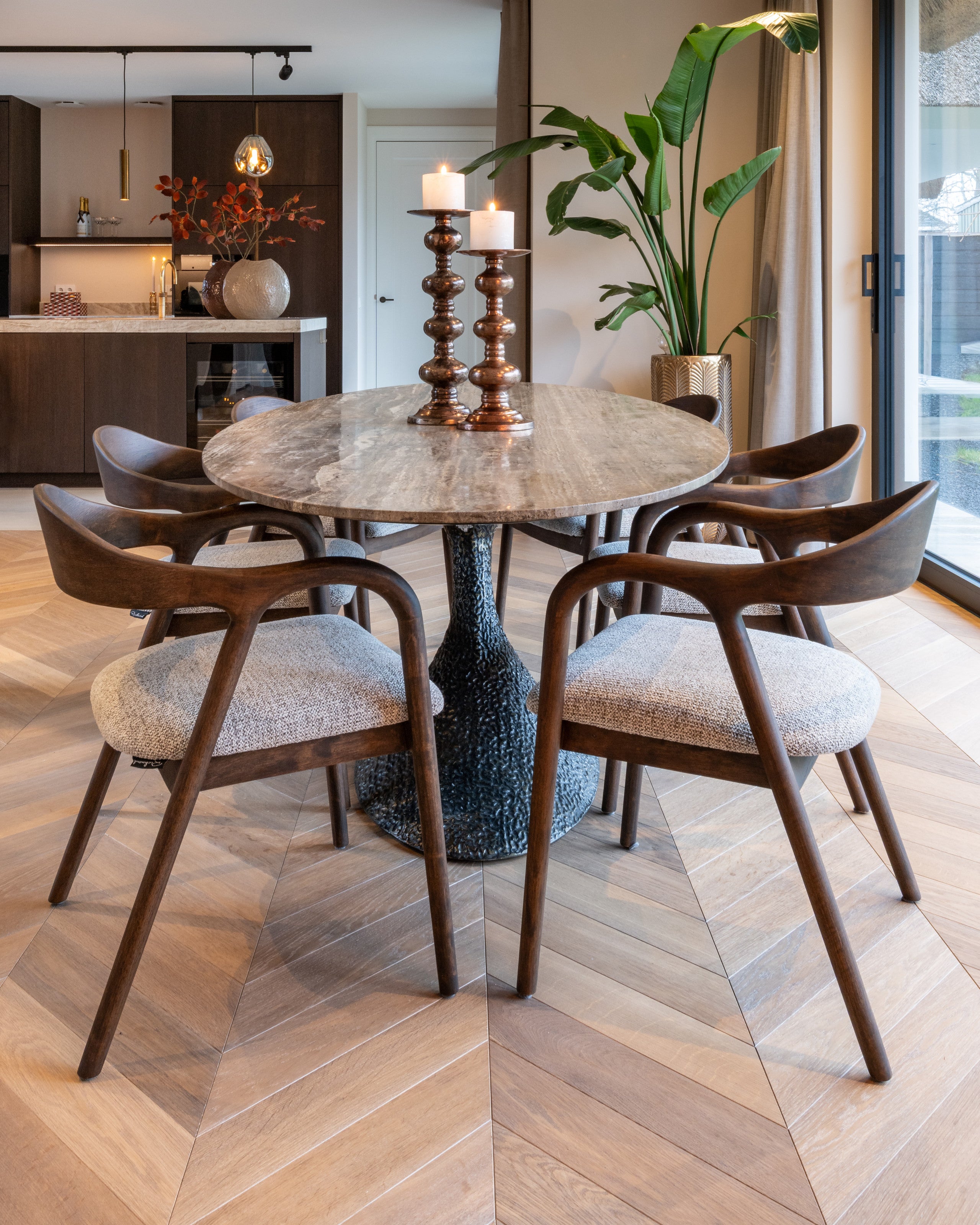 Richmond Interiors Kerzenhalter Joya copper large Kerzenhalter Richmond Interiors