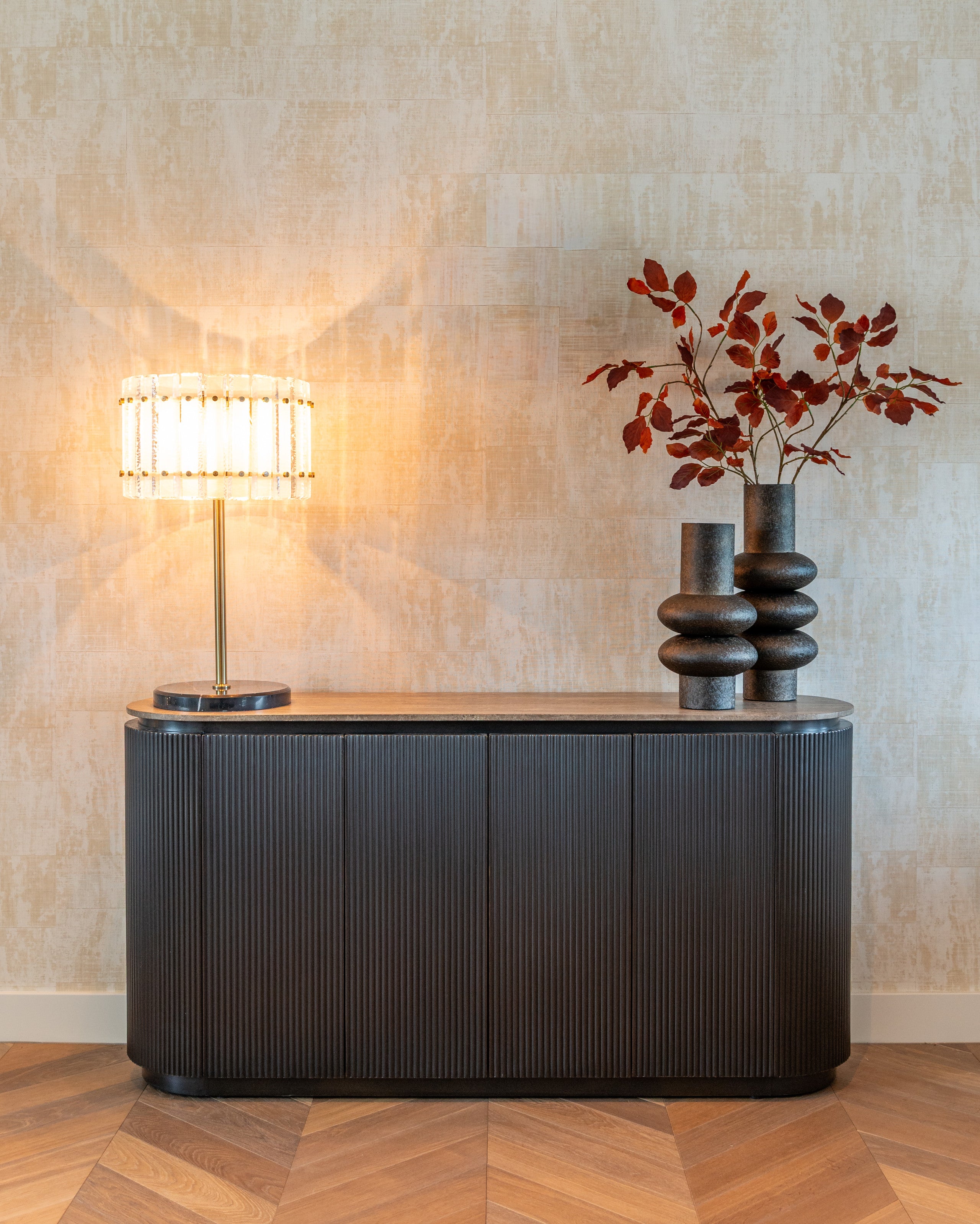 Richmond Interiors Vase Madlen gold