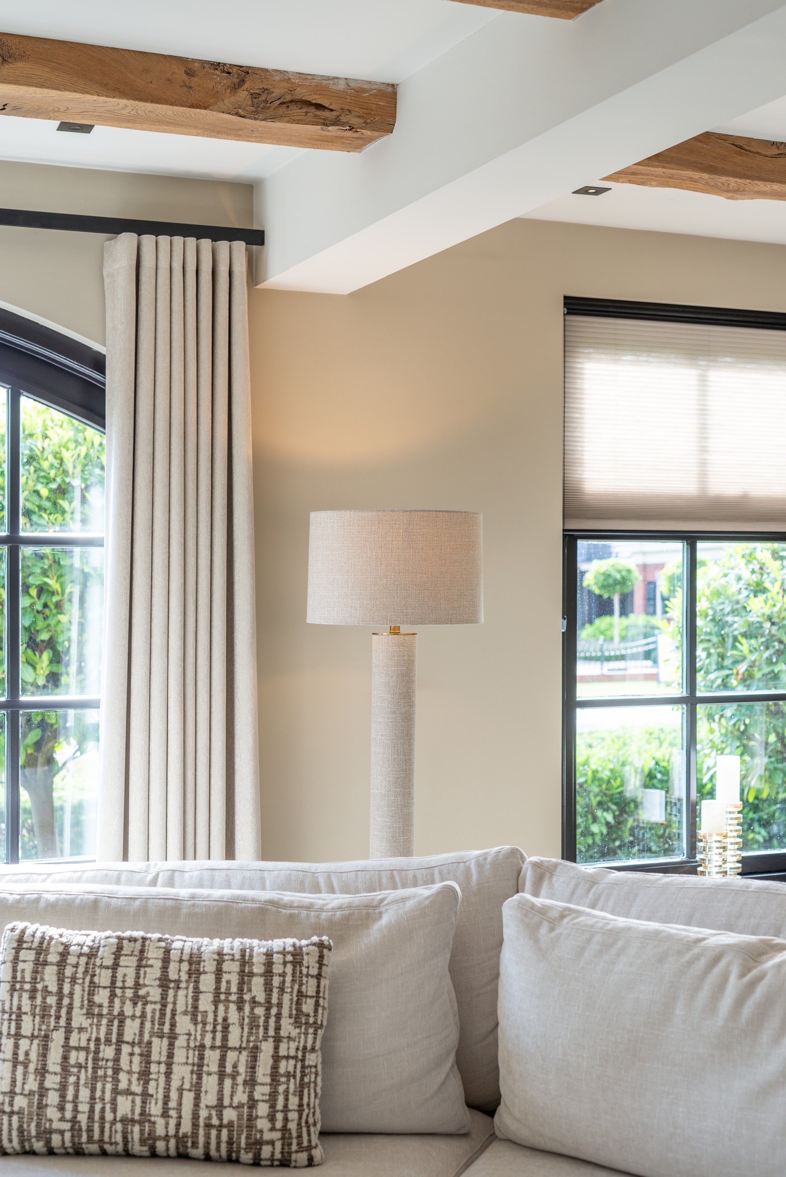 Richmond Interiors Stehlampe Joline beige Stehlampe Richmond Interiors